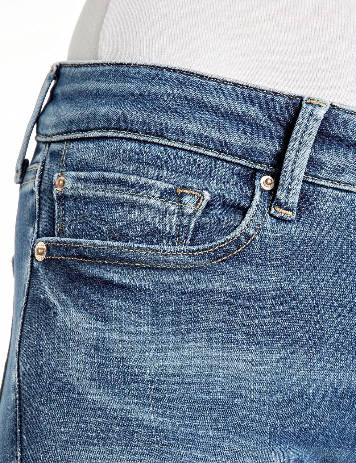 Replay 5-Pocket-Jeans »NEW LUZ Skinny Fit«, in Ankle-Länge