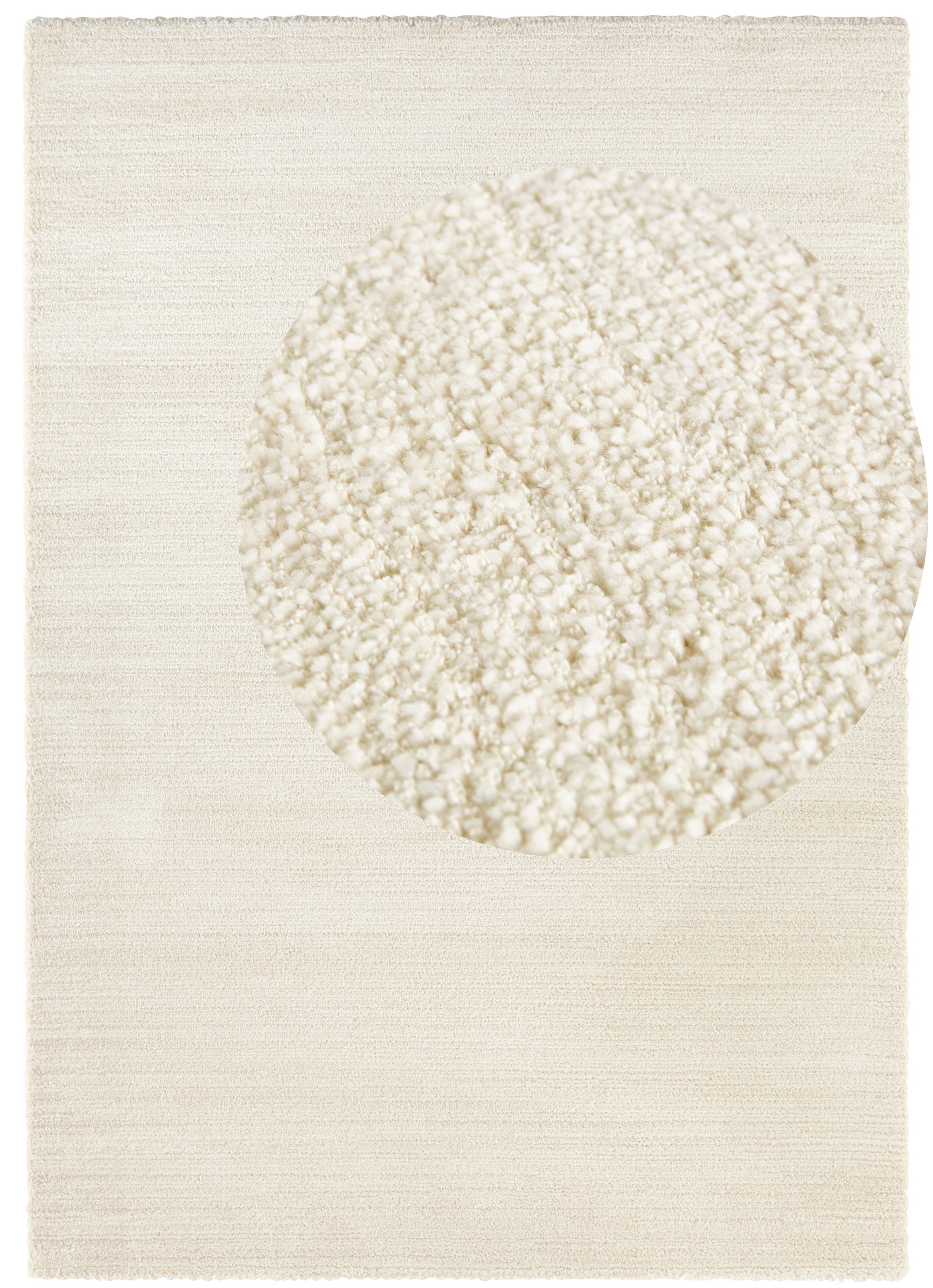 ELLE DECORATION Teppich »Loos«, rechteckig, 14 mm Höhe, Kurzflor, Weich, Uni, Modern, Scandi-Look, Wohnzimmer, Schlafzimmer
