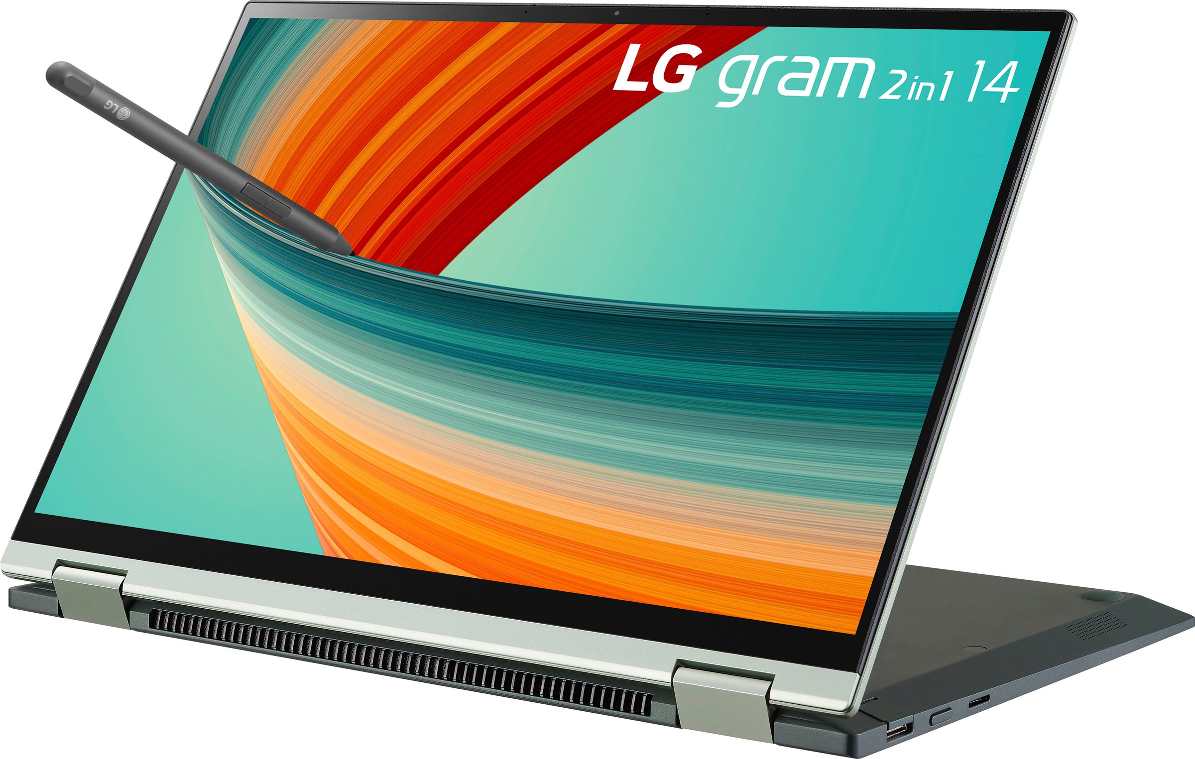 LG Notebook »Gram 14" Laptop, IPS-TouchDisplay, 16 GB RAM, Windows 11 Home,«, 35,5 cm, / 14 Zoll, Intel, Core i7, Iris Xe Graphics, 1000 GB SSD, 14T90R-G.AA77G