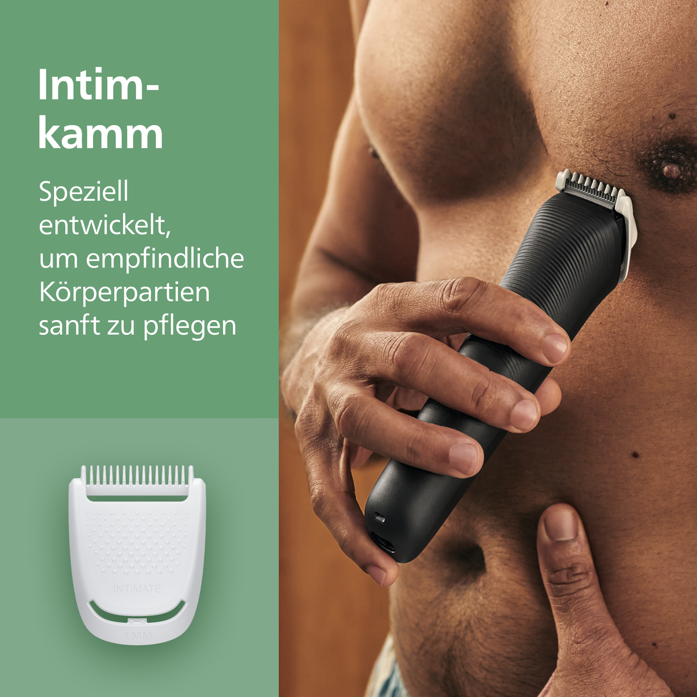 Philips Multifunktionstrimmer »Series 3000 MG3945/15«, 9 Aufsätze, 9-in-1-Trimmer für Gesicht, Körper und Kopfhaare