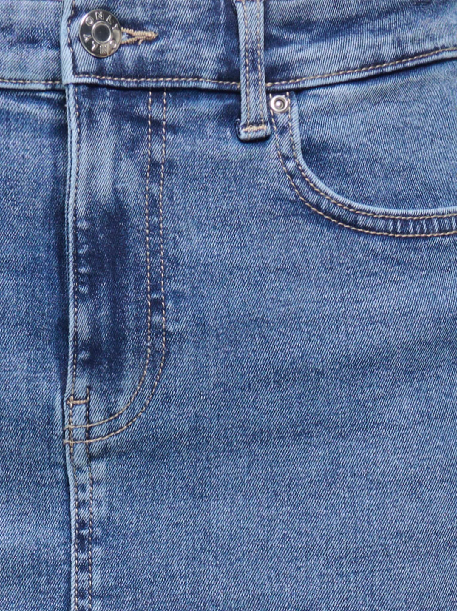 ONLY Jeansrock »ONLMATILDA MINI SKIRT DNM« Baumwollmischung, schmal geschnitten