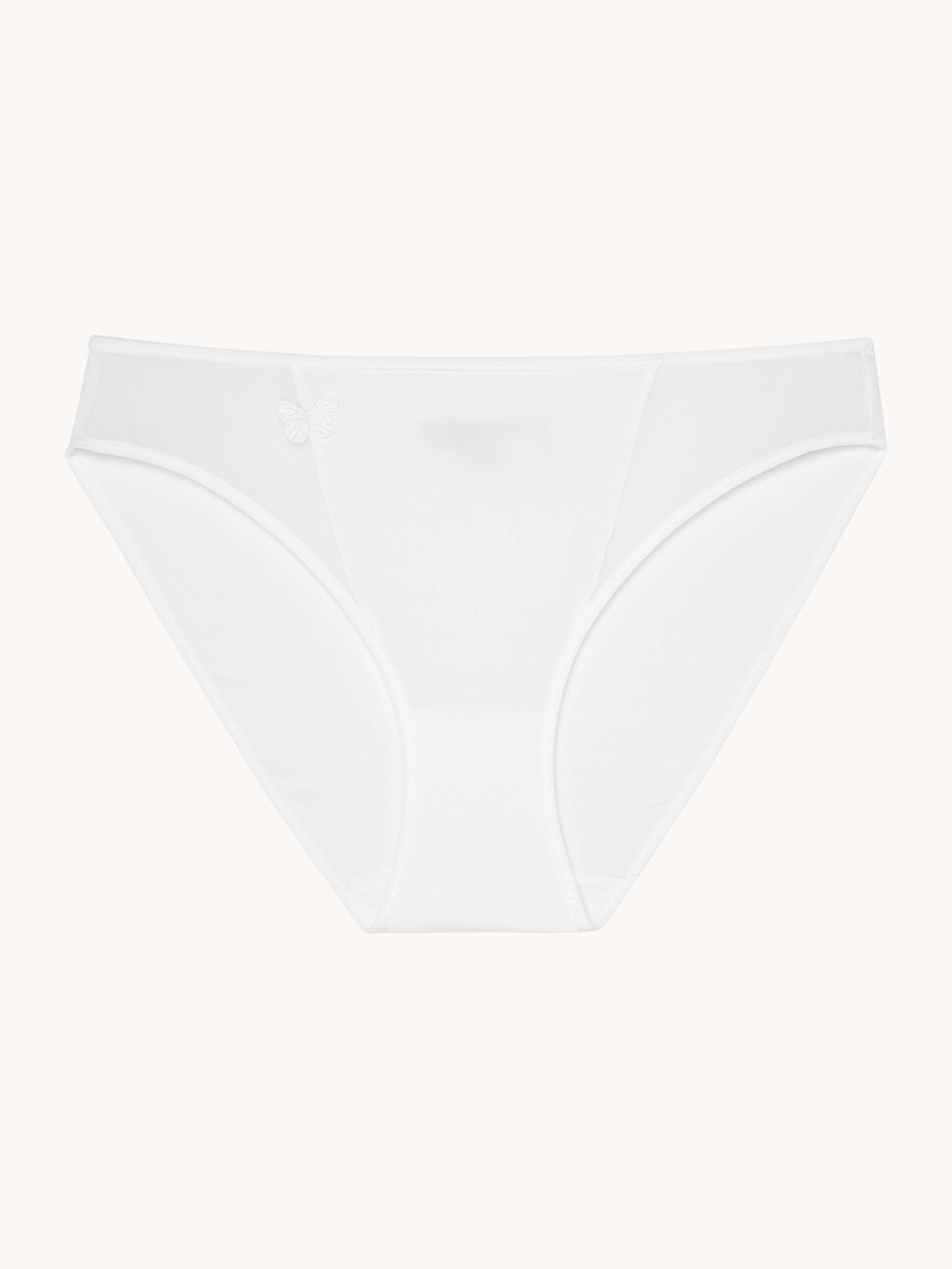 PASSIONATA Slip »MISS JOY«, Schmetterlingsmotiv, Seitliche Tüll-Einsätze
