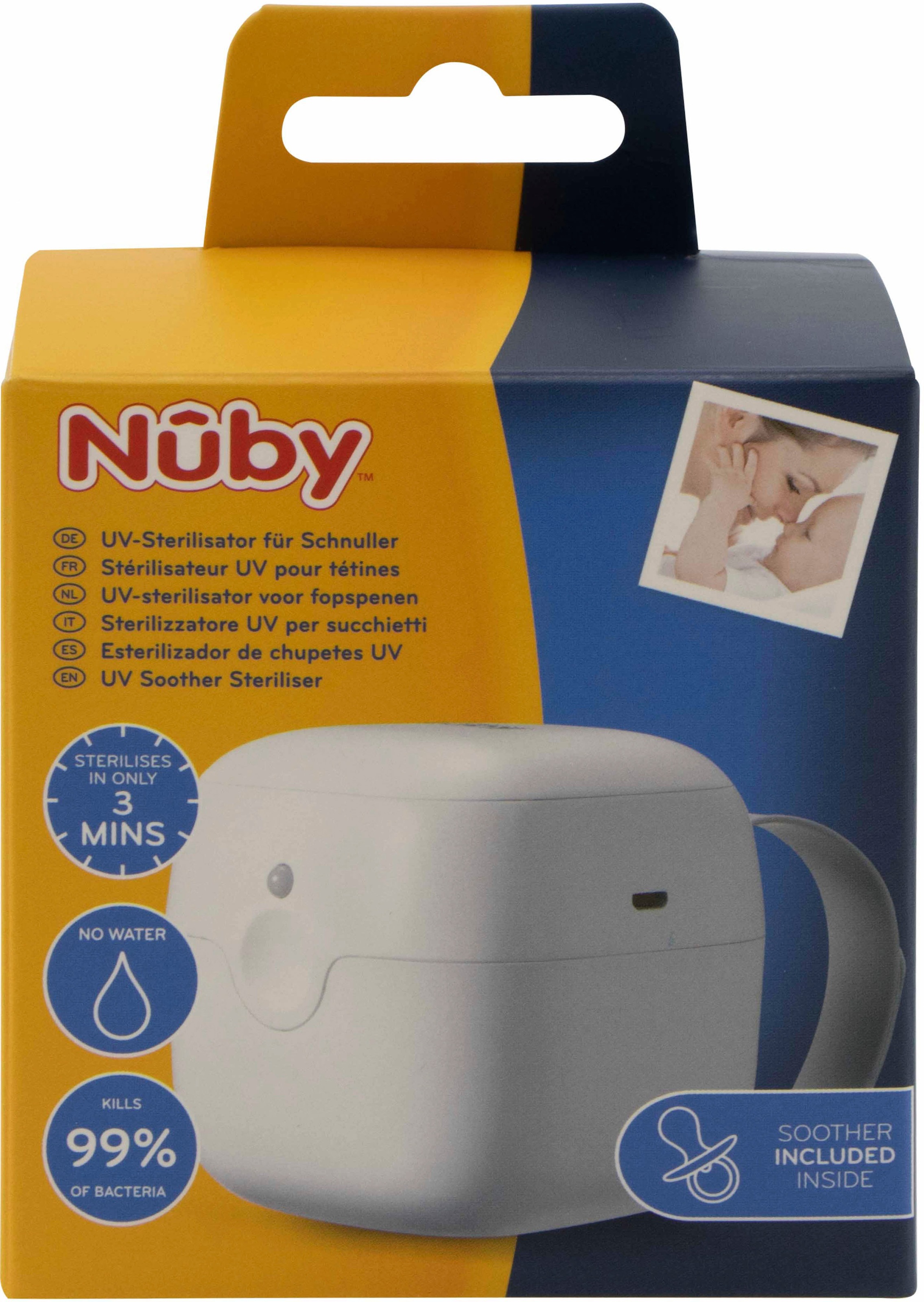 Nuby UV-Sterilisator, für Schnuller, tragbar