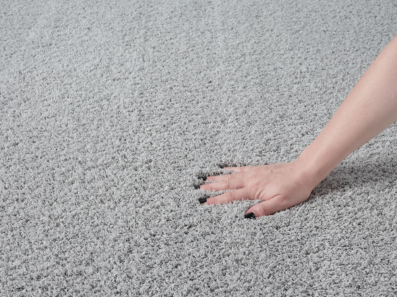 OTTO home Hochflor-Teppich »Lilari«, rechteckig, 30 mm Höhe, Uni Farben, besonders weich und kuschelig, Wohnzimmer, Schlafzimmer
