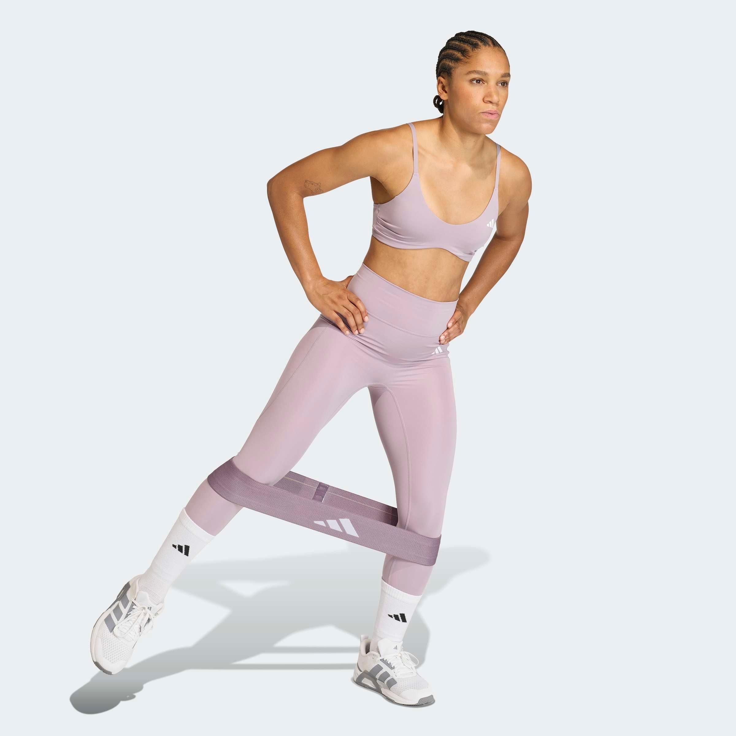 adidas Performance Trainingstights »OPTIME ESSENTIALS 7/8-LEGGINGS, OHNE VORDERNAHT«  für Fitness, mit 7/8-Länge, aus dehnbarem, leichtem Material
