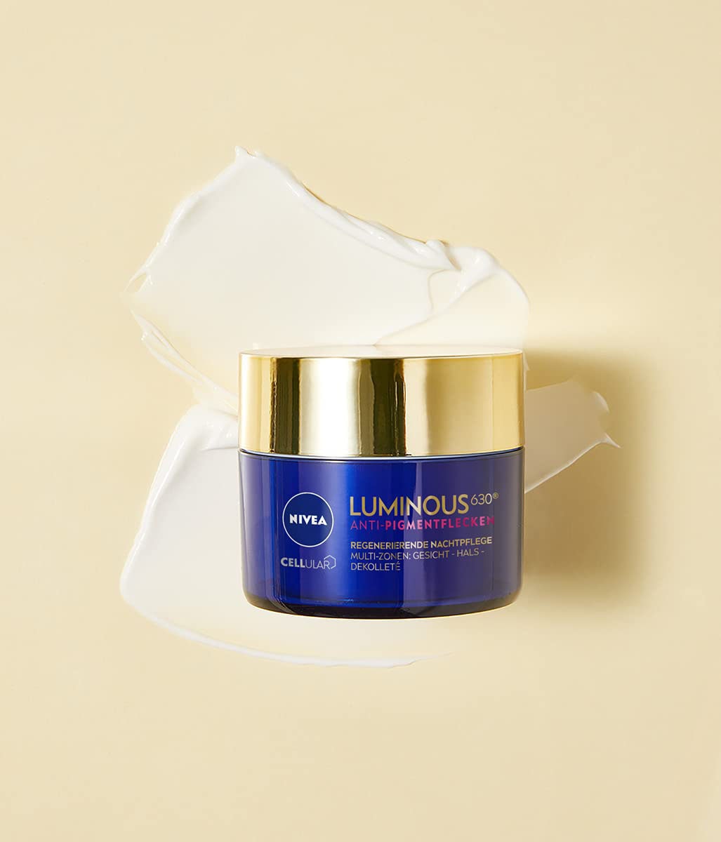 Nivea Nachtcreme »LUMINOUS630 ANTI-PIGMENTFLECKEN Regenerierende Nachtpflege«