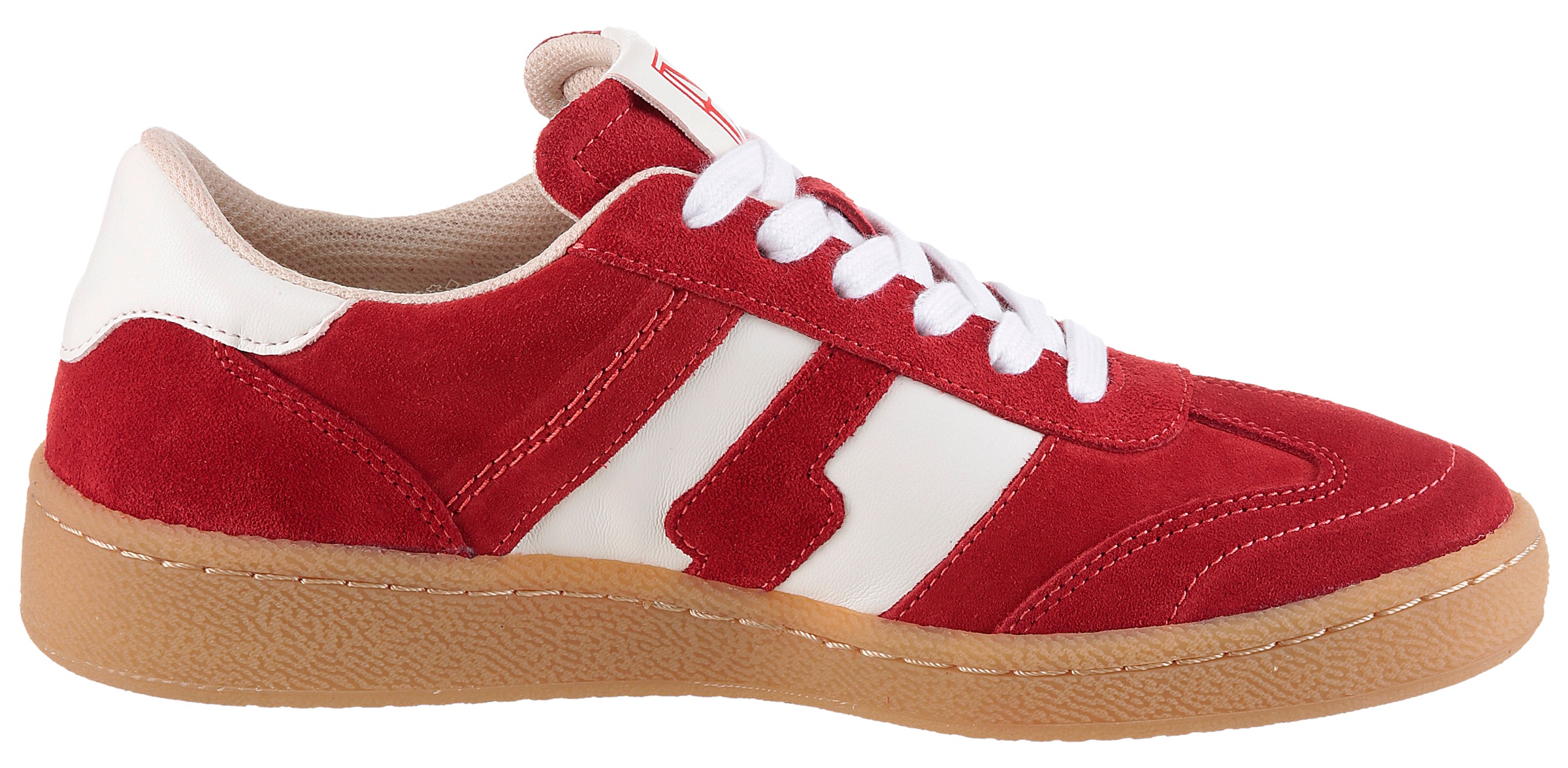 Marc O'Polo Sneaker »Court«  Retro Sneaker, Schnürschuh, Freizeitschuh mit Memory Foam-Ausstattung