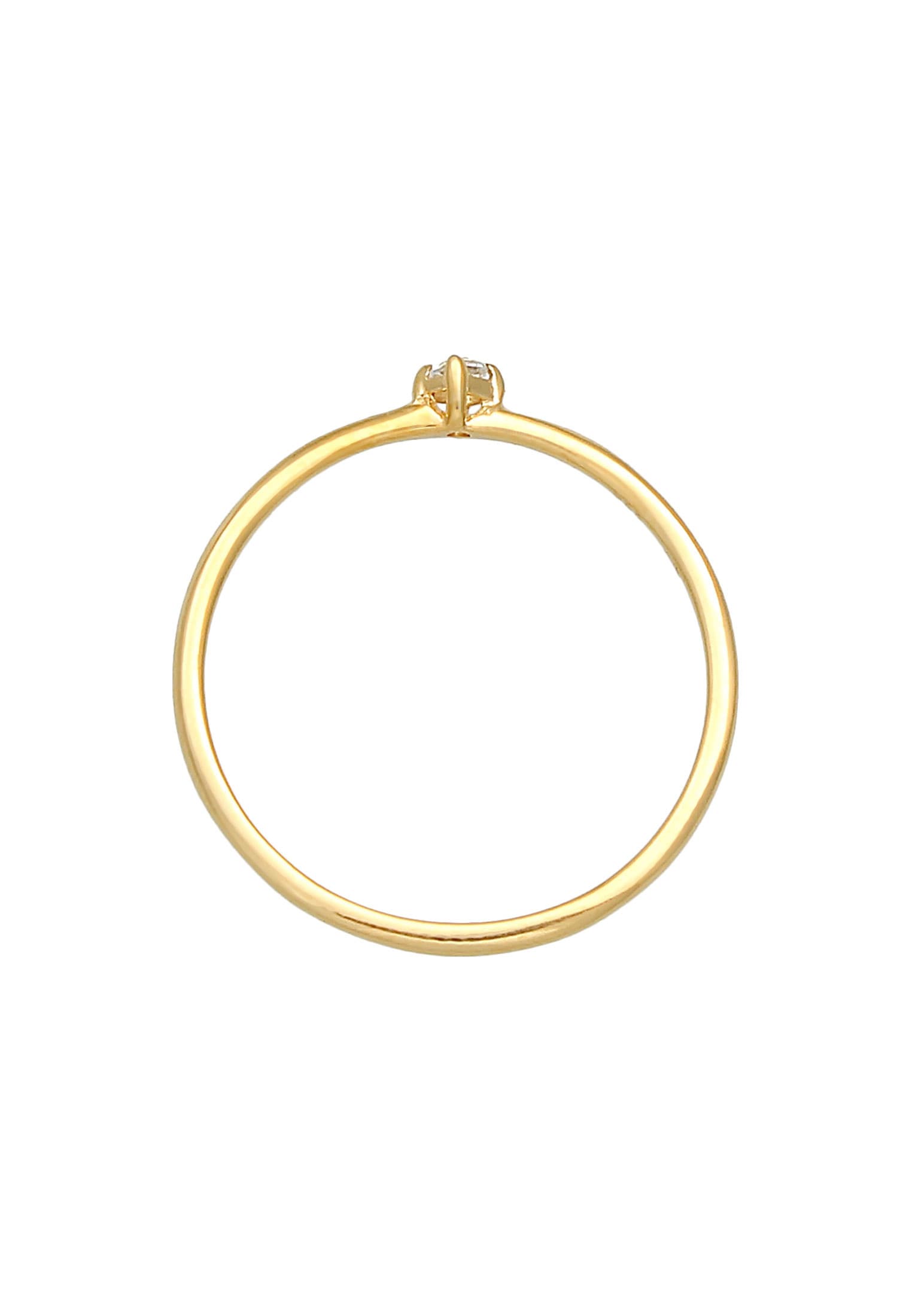 Elli Premium Verlobungsring »Ring Stapelring Topas Solitär Verlobung 925 Silber«