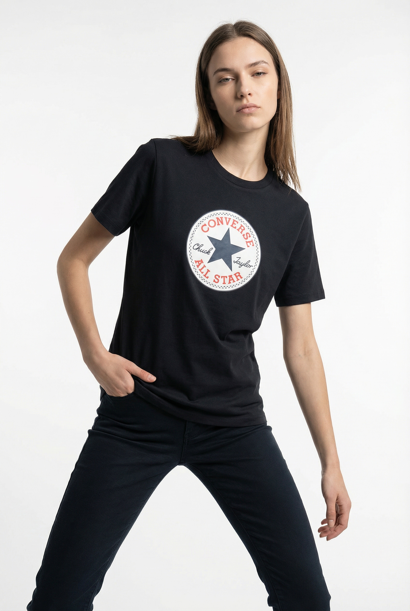 Converse T-Shirt »CHUCK PATCH TEE« für Erwachsene, sportlicher Stil, Kurzarm, für Sport und Freizeit