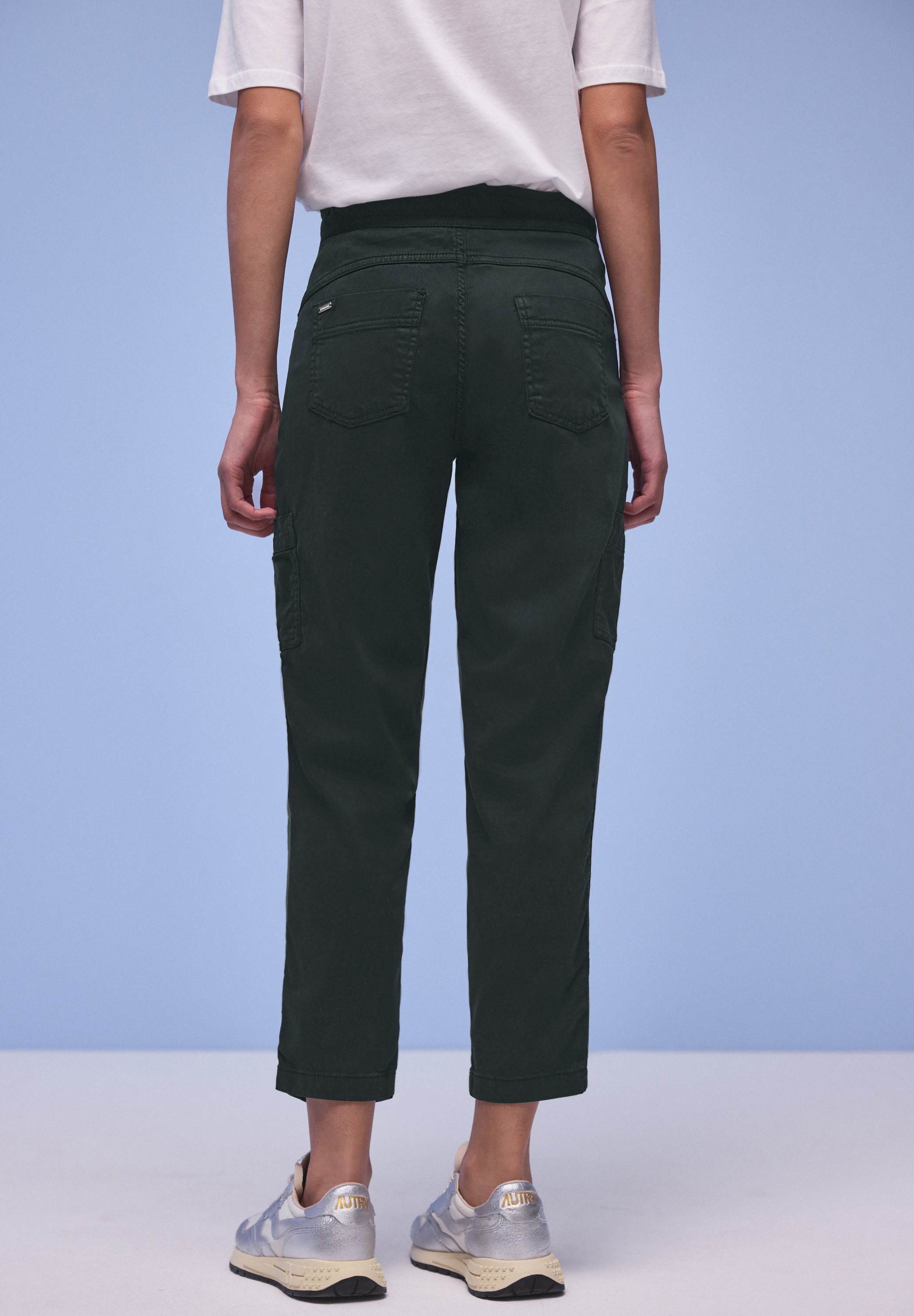 STREET ONE Jogger Pants »Style Bonny«  mit Cargo-Taschen und Kordelzug