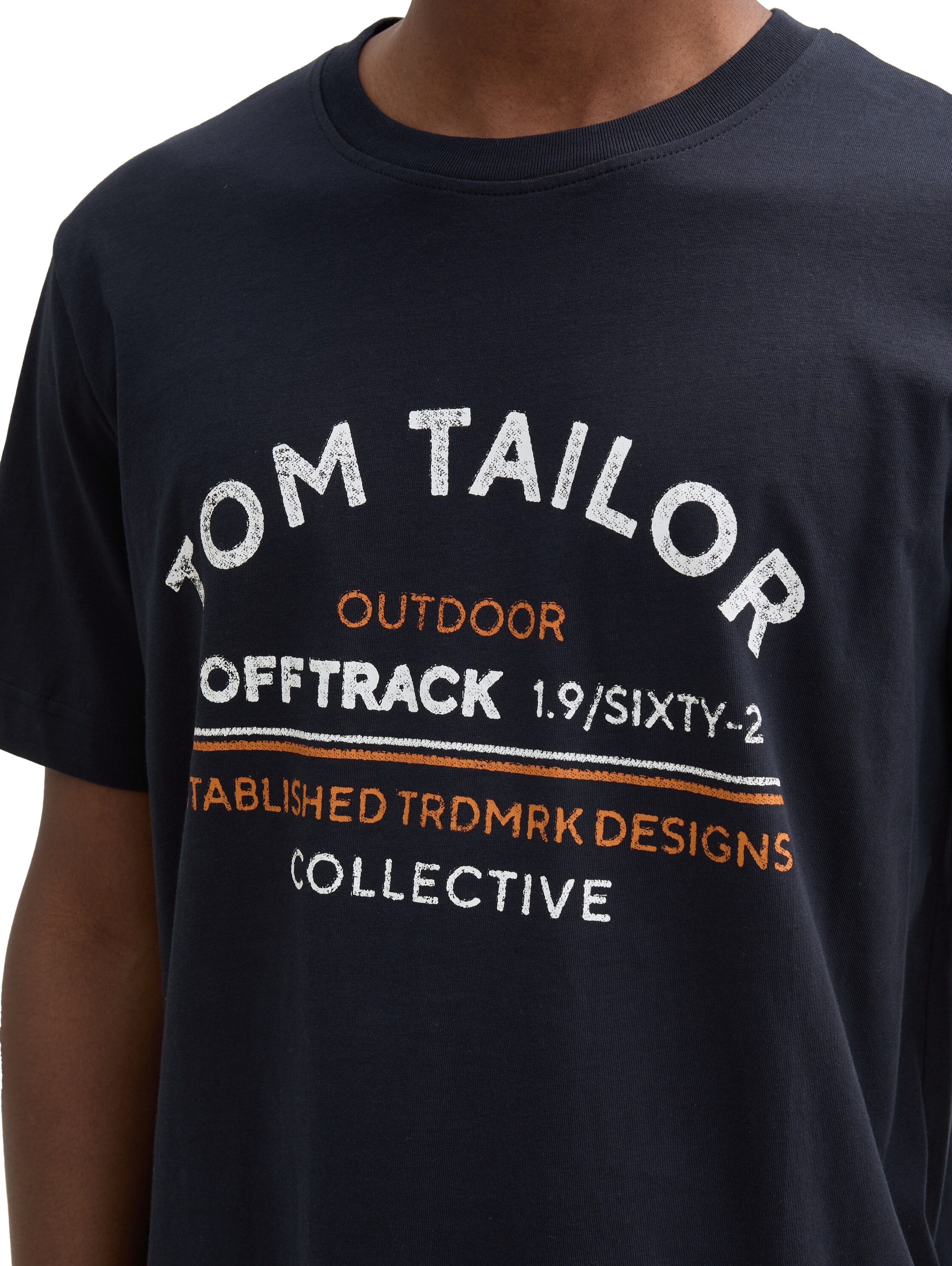 TOM TAILOR Print-Shirt, mit Frontprint