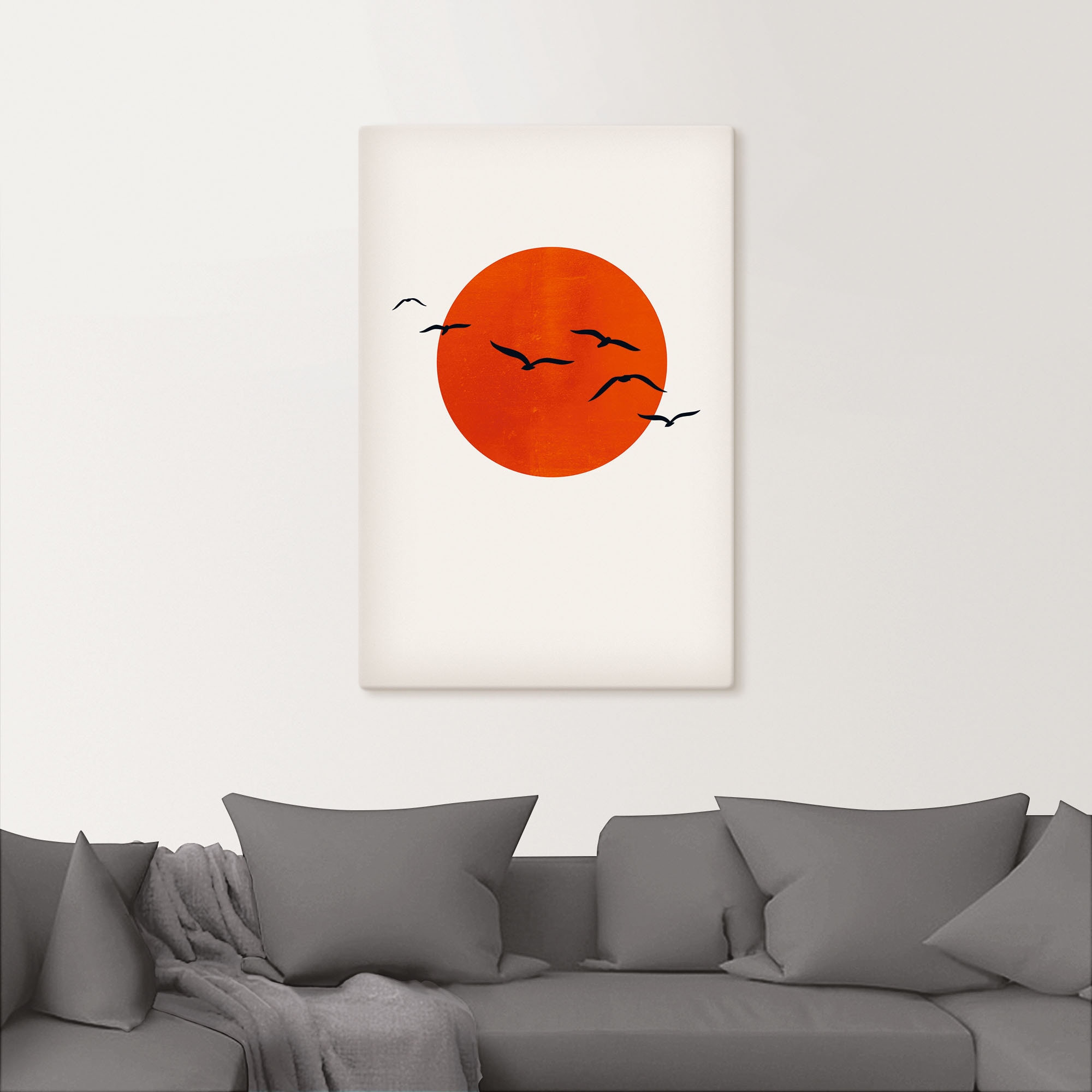 Artland Leinwandbild »Ein sonniger Tag«, Himmelsbilder, (1 St.), auf Keilrahmen gespannt