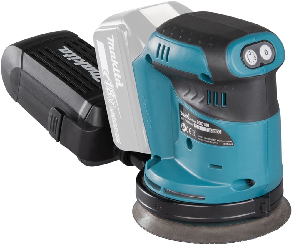 Makita Akku-Exzenterschleifer »DBO180Z«, 2,8 mm Schwingkreis, ohne Akku und Ladegerät