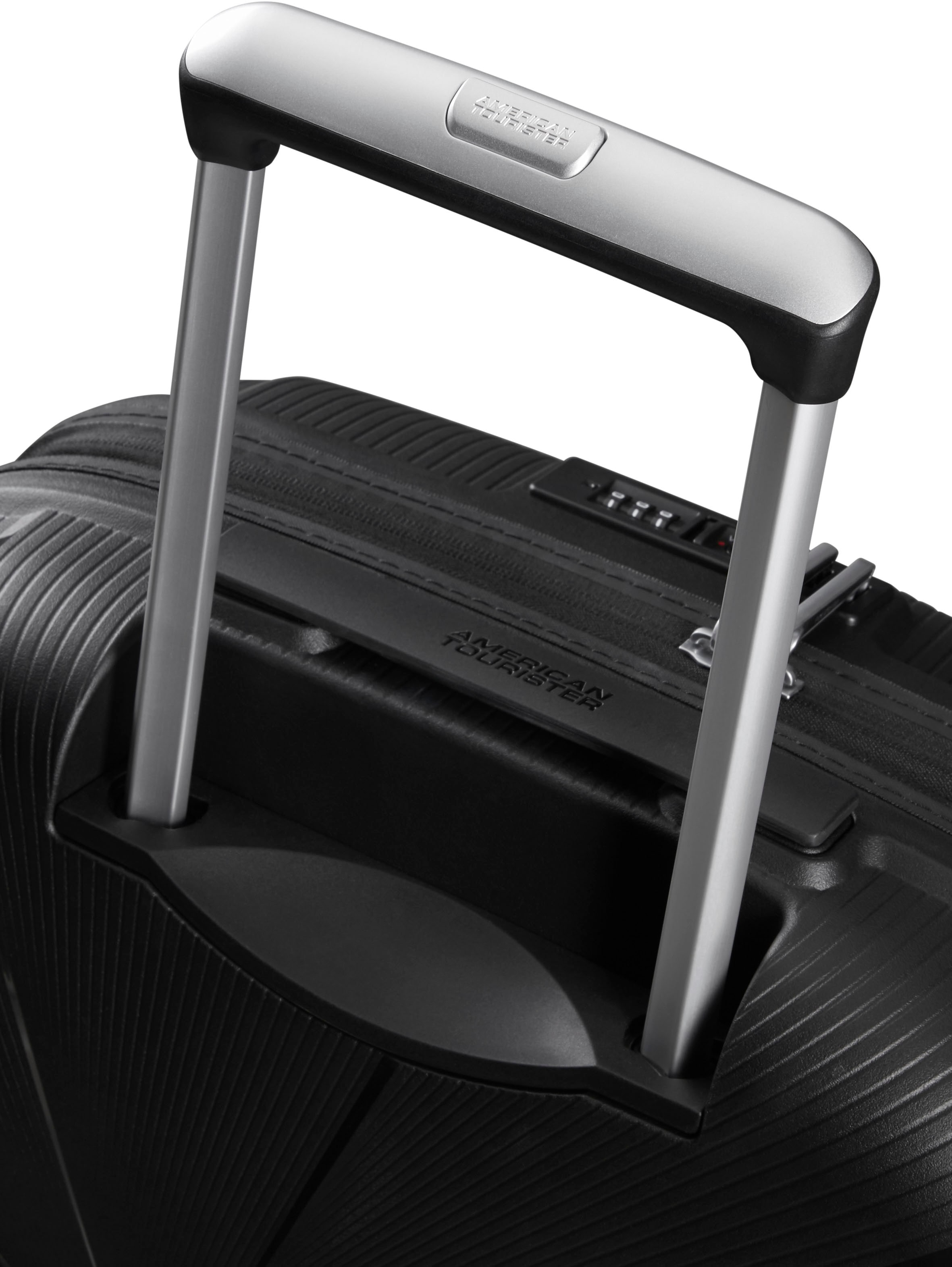 American Tourister® Hartschalen-Trolley »STARVIBE 55«, 4 St. Rollen, Handgepäck Handgepäck-Trolley mit Volumenerweiterung