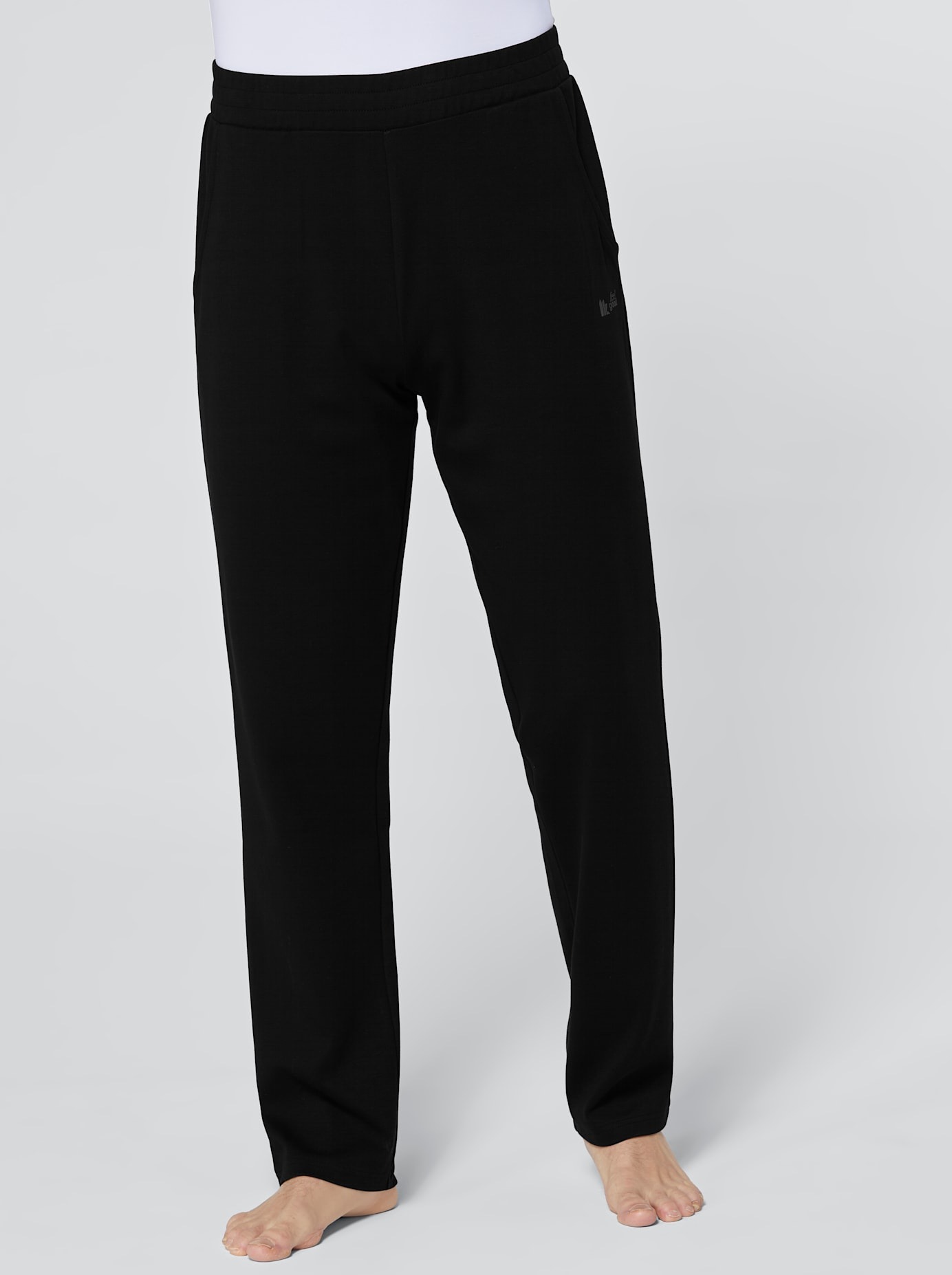 Feel Good Herren Jerseyhose in schwarz, Größe 60/62