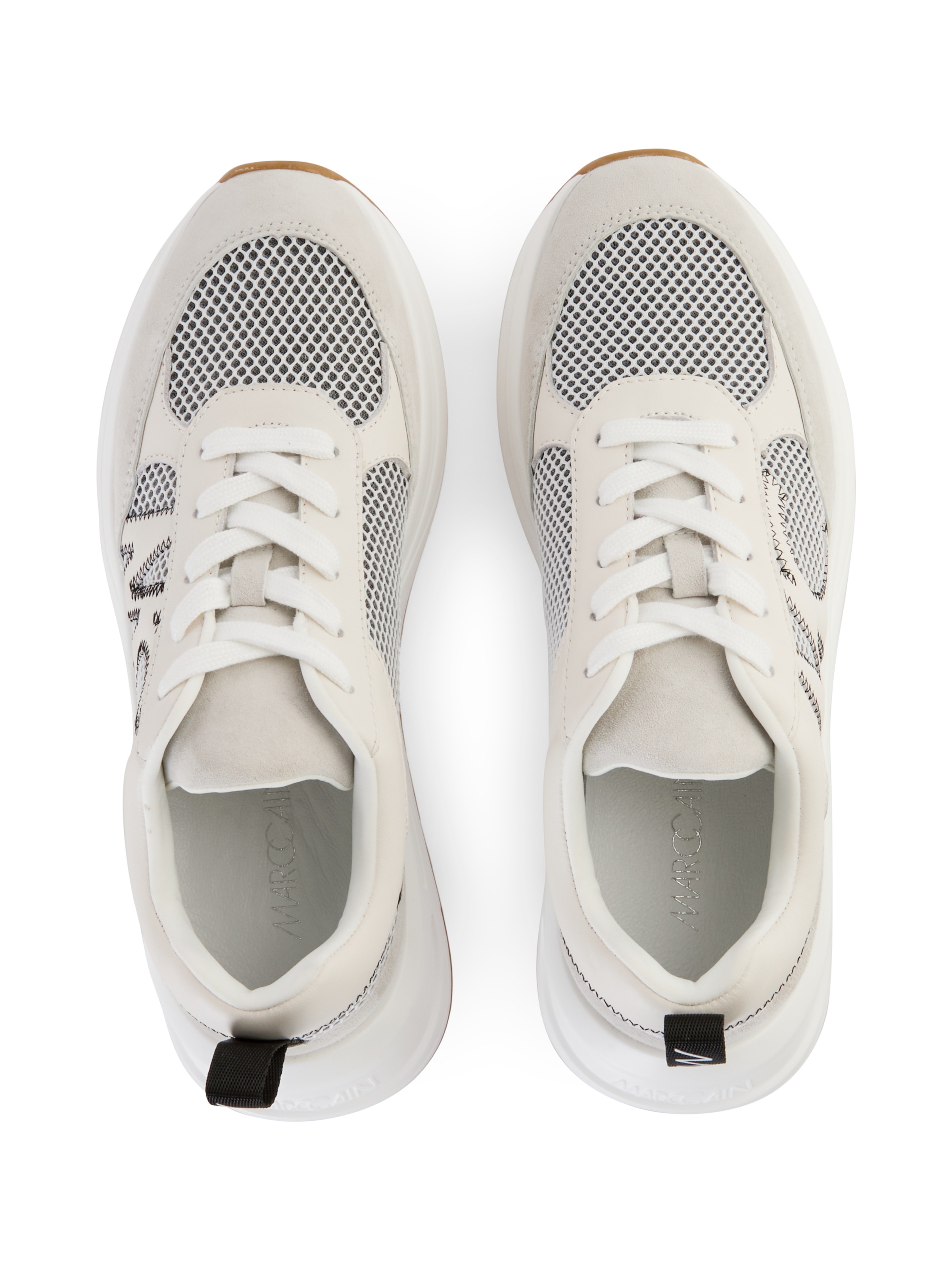 Marc Cain Sneaker »Sports Logomania«, Schnürschuh mit großem Logo