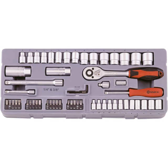 Connex Steckschlüssel »COX580258, 58-tlg.«, (Set) online kaufen bei OTTO