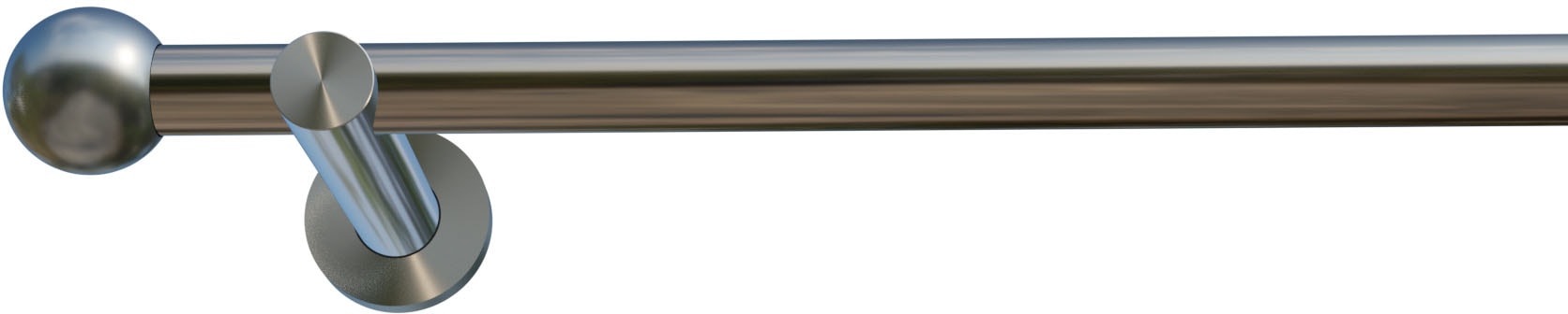 indeko Gardinenstange »Colombes« 1 läufig-läufig Wunschmaßlänge