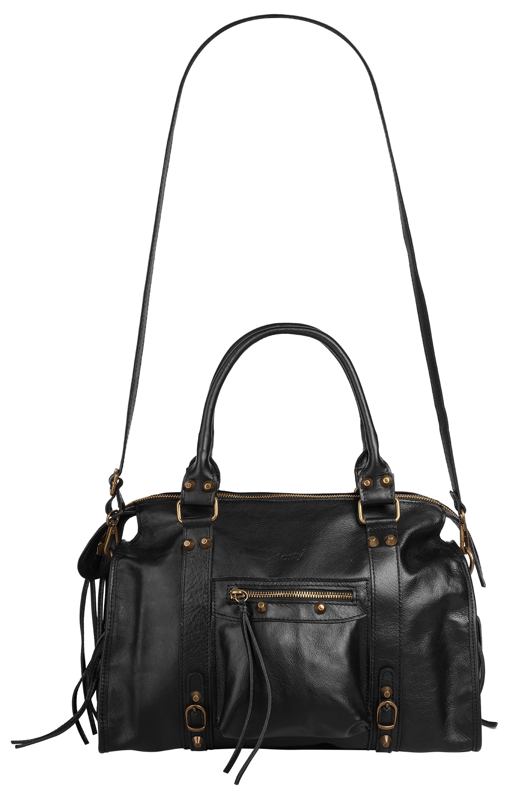 forty° Shopper, echt Leder, Made in Italy