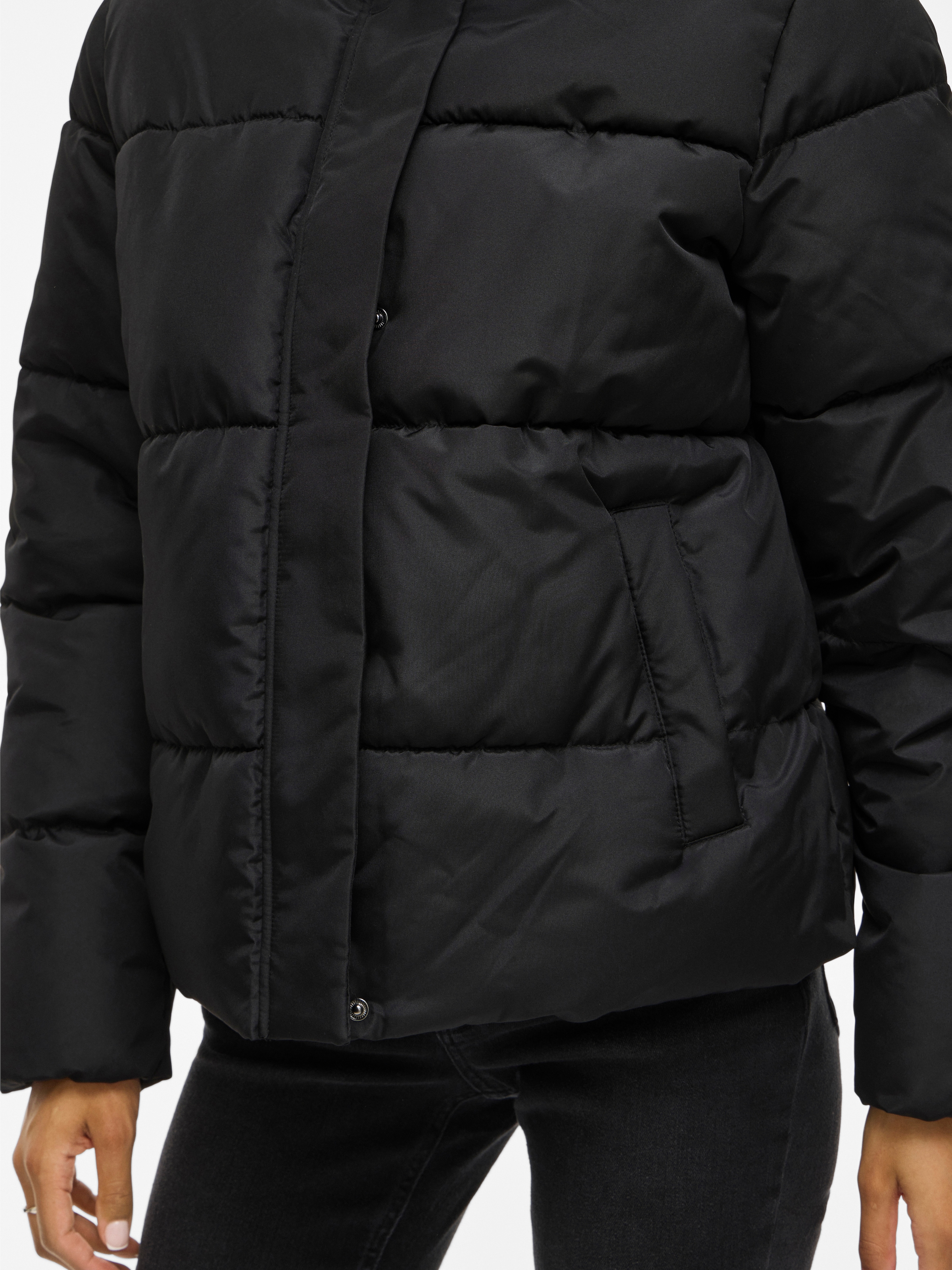 Vila Steppjacke »VIMILJA PADDED PUFFER - NOOS«, mit Kapuze