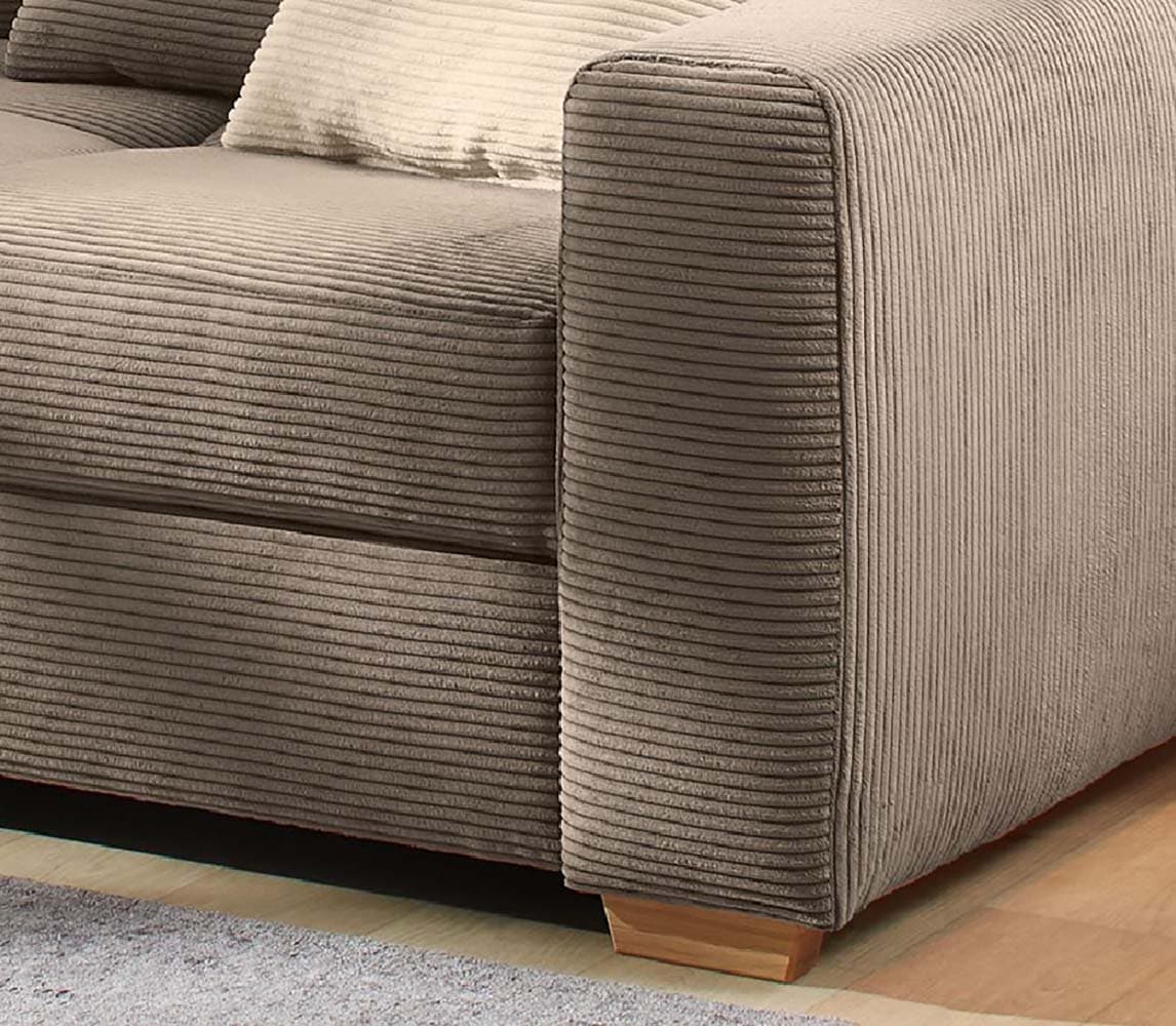 Jockenhöfer Gruppe Big-Sofa »Maxi«, Federkernpolsterung, inklusive 8 Kissen