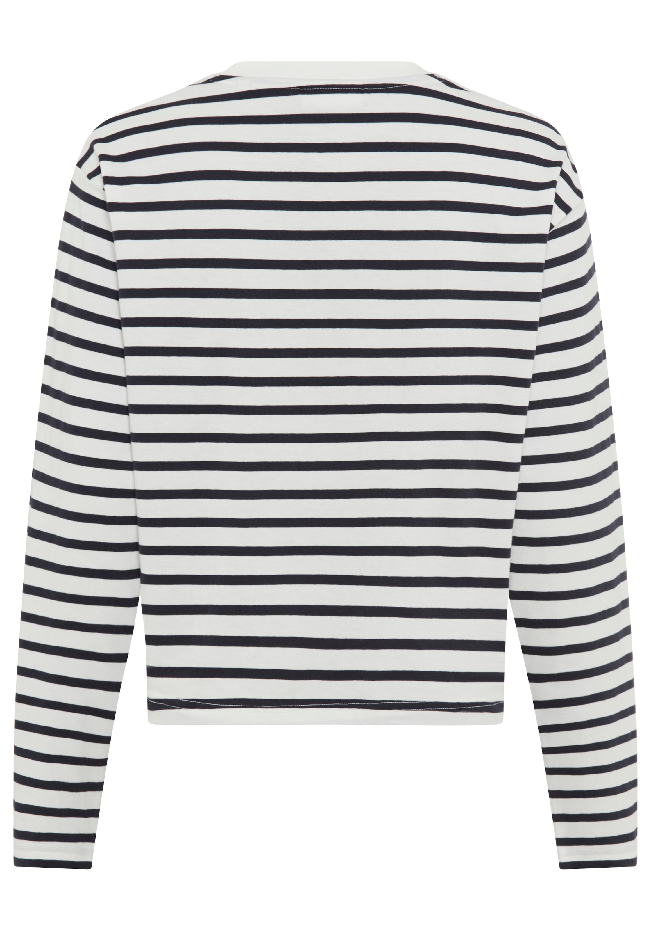 Marc O'Polo DENIM Longsleeve regular fit, aus Heavy Slub Jersey, Rundhals