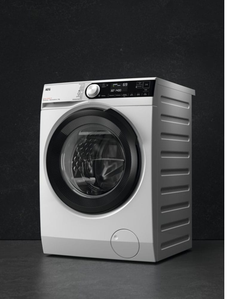 AEG Waschmaschine »LR8E70480« 8 kg 1400 U/min UniversalDose: löst PODS®/Caps 60 % schneller auf für beste Reingung