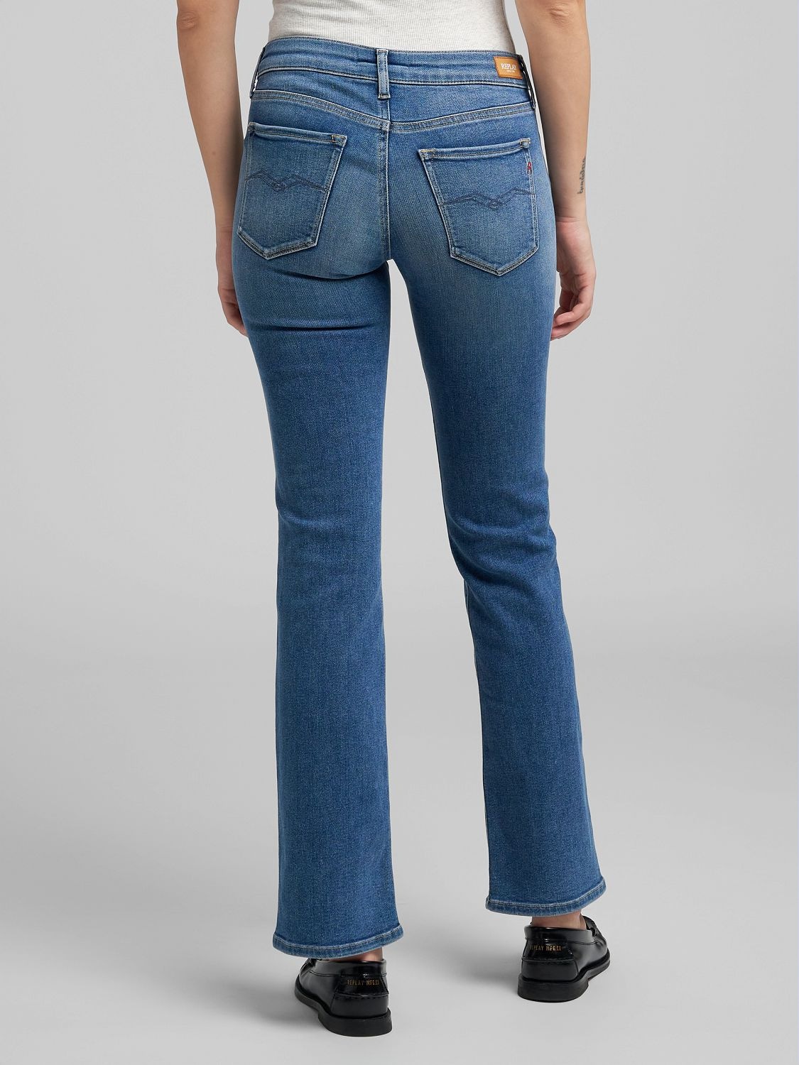 Replay Bootcut-Jeans »NEW LUZ«