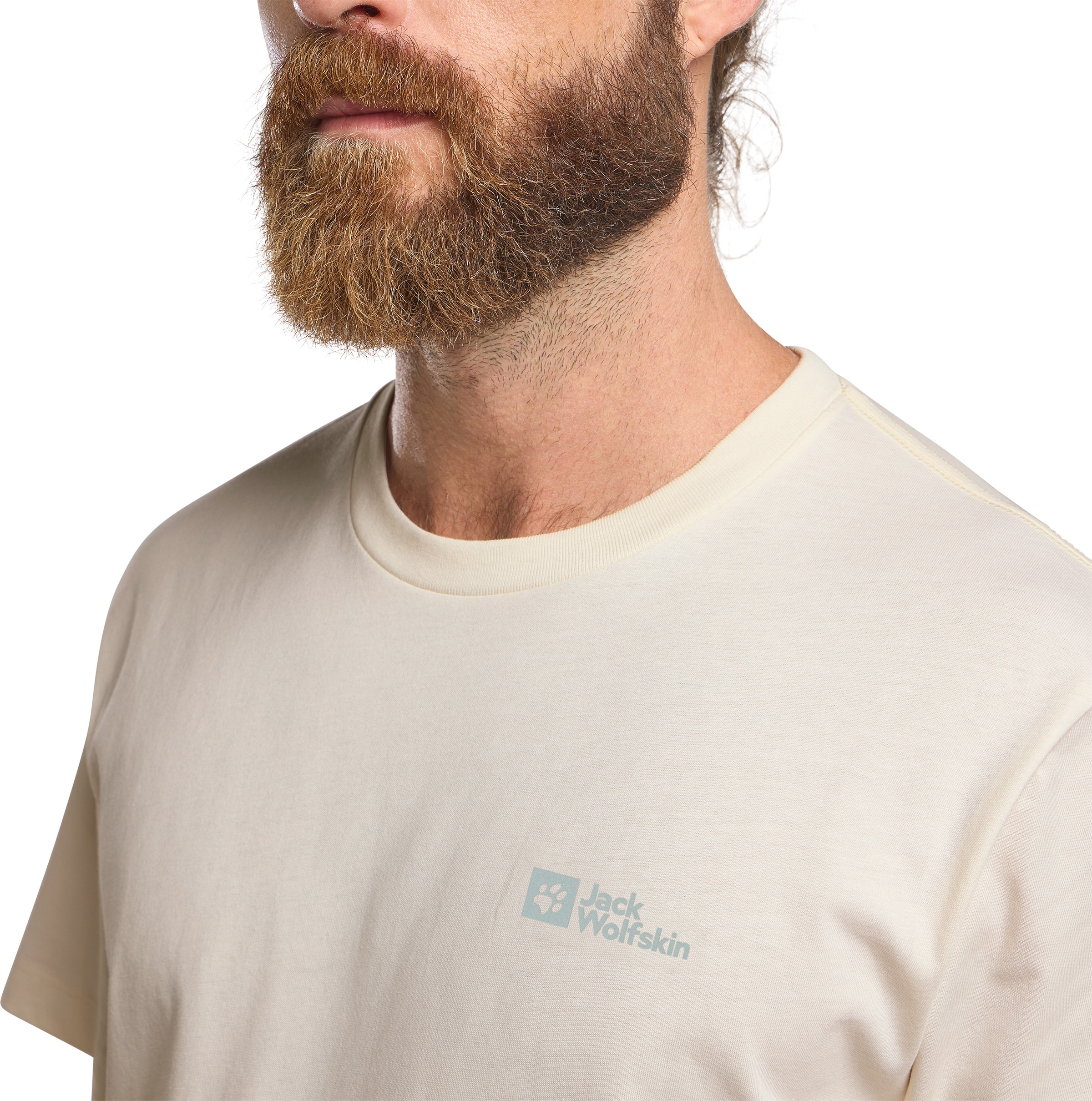 Jack Wolfskin T-Shirt »ESSENTIAL T M«, weiches, klassisches T-Shirt aus atmungsaktiver Bio-Baumwolle