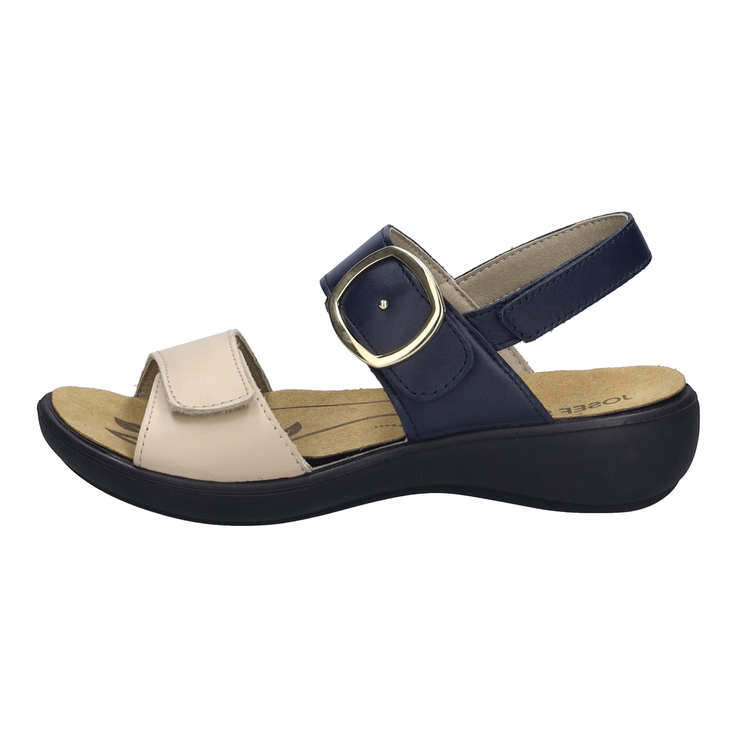 Josef Seibel Sandale »Ibiza 12, creme-dunkelblau«