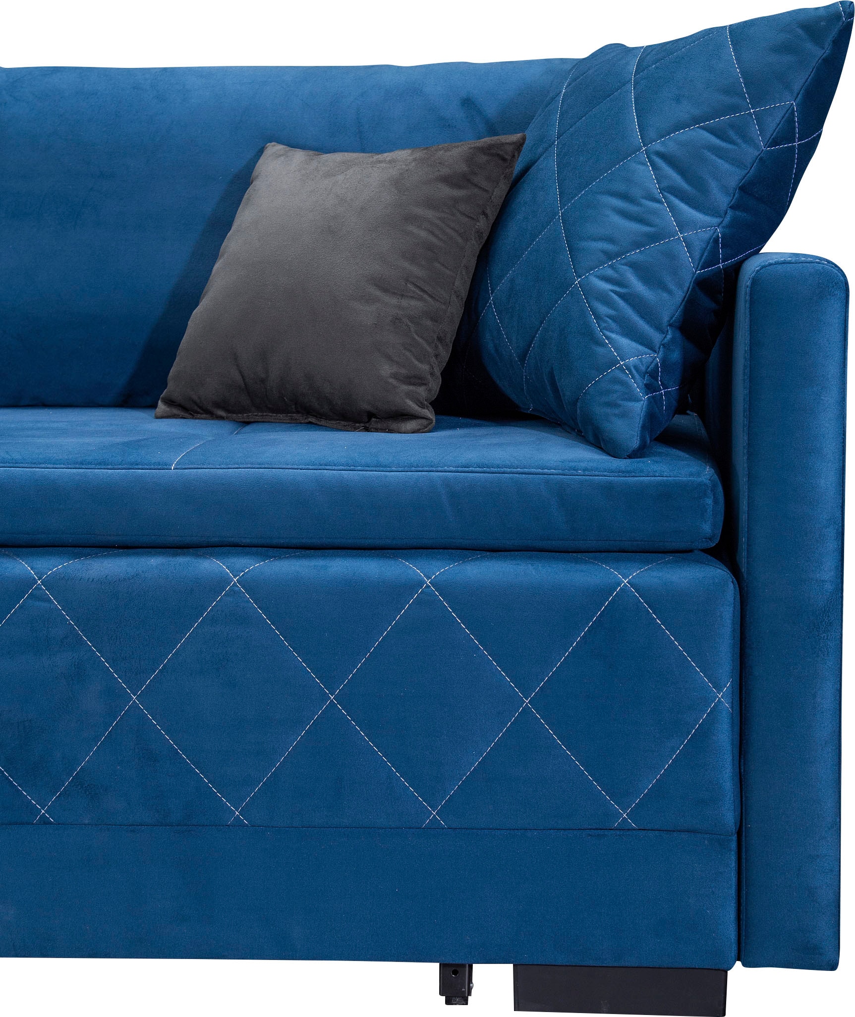 INOSIGN Schlafsofa »Potsdam«, mit Boxspringaufbau, Bettfunktion & Bettkasten, Dauerschlafsofa