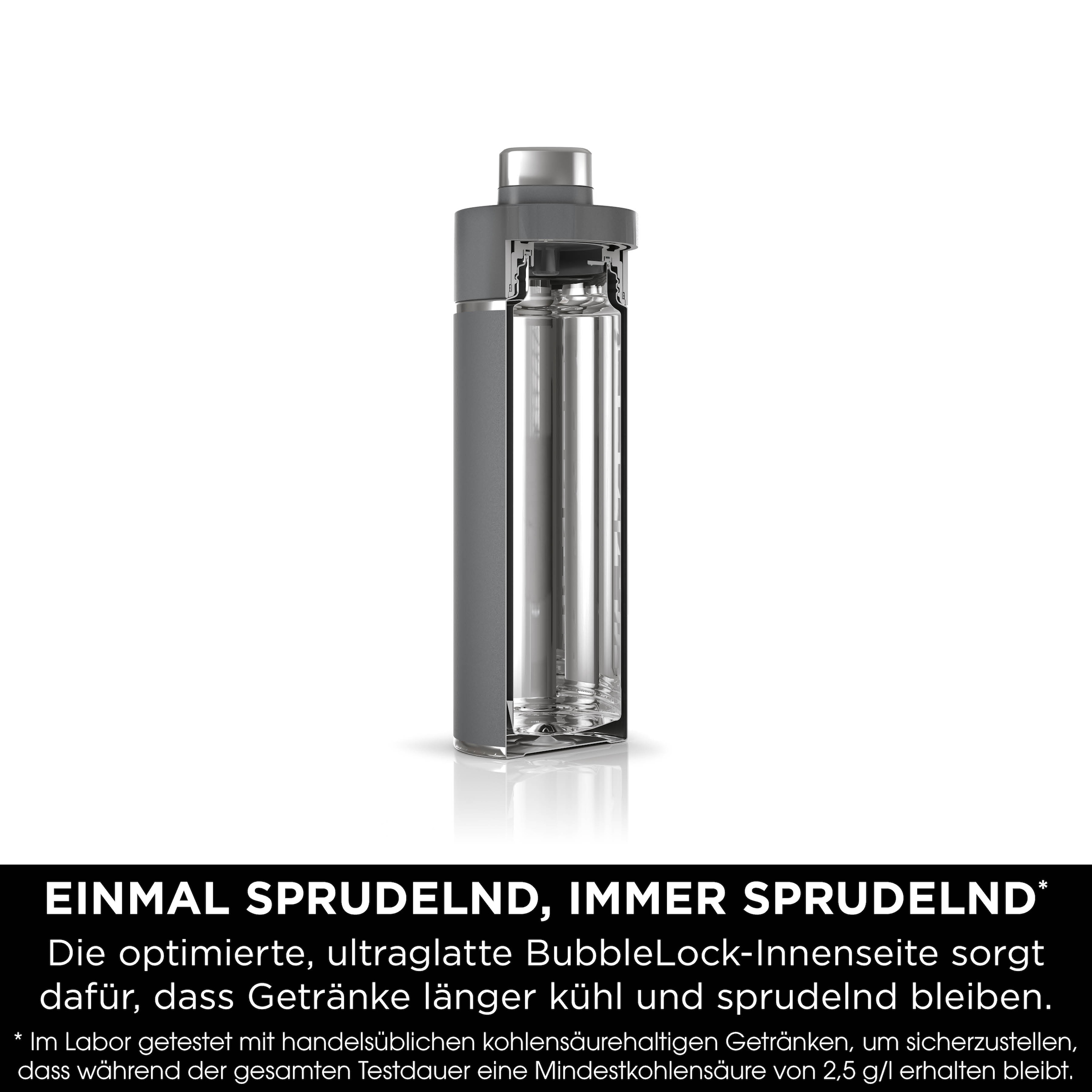 NINJA Isolierflasche »Ninja Thirsti Reiseflasche –  530 ml DW1801EUU / 700 ml DW2401EUU« Getränke bleiben 24 Stunden kalt, 12 Stunden heiß, Eis hält 2 Tage