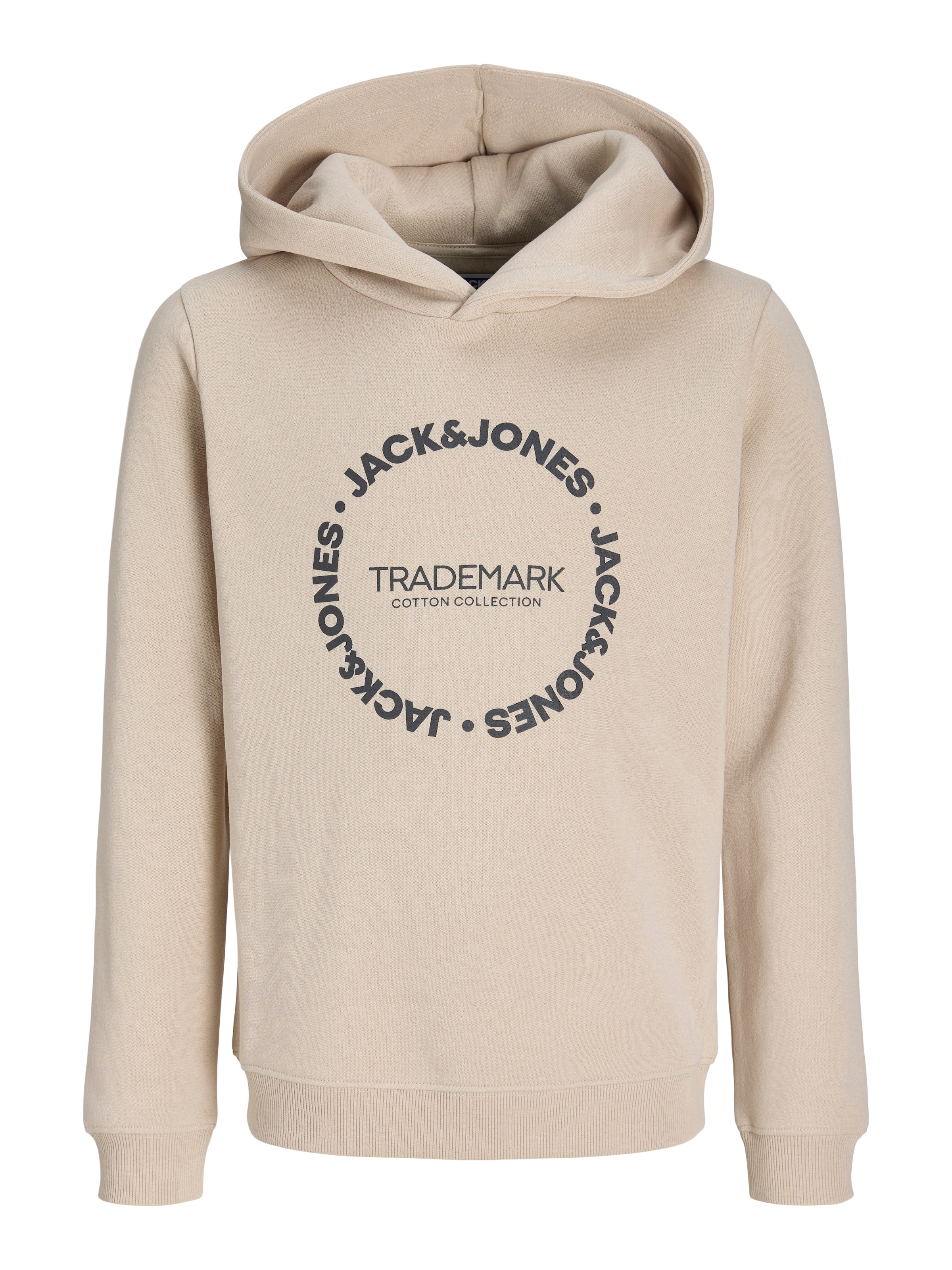 Jack & Jones Junior Kapuzensweatshirt »JJBENSON SWEAT HOOD JNR«, Materialmix, normal geschnitten
