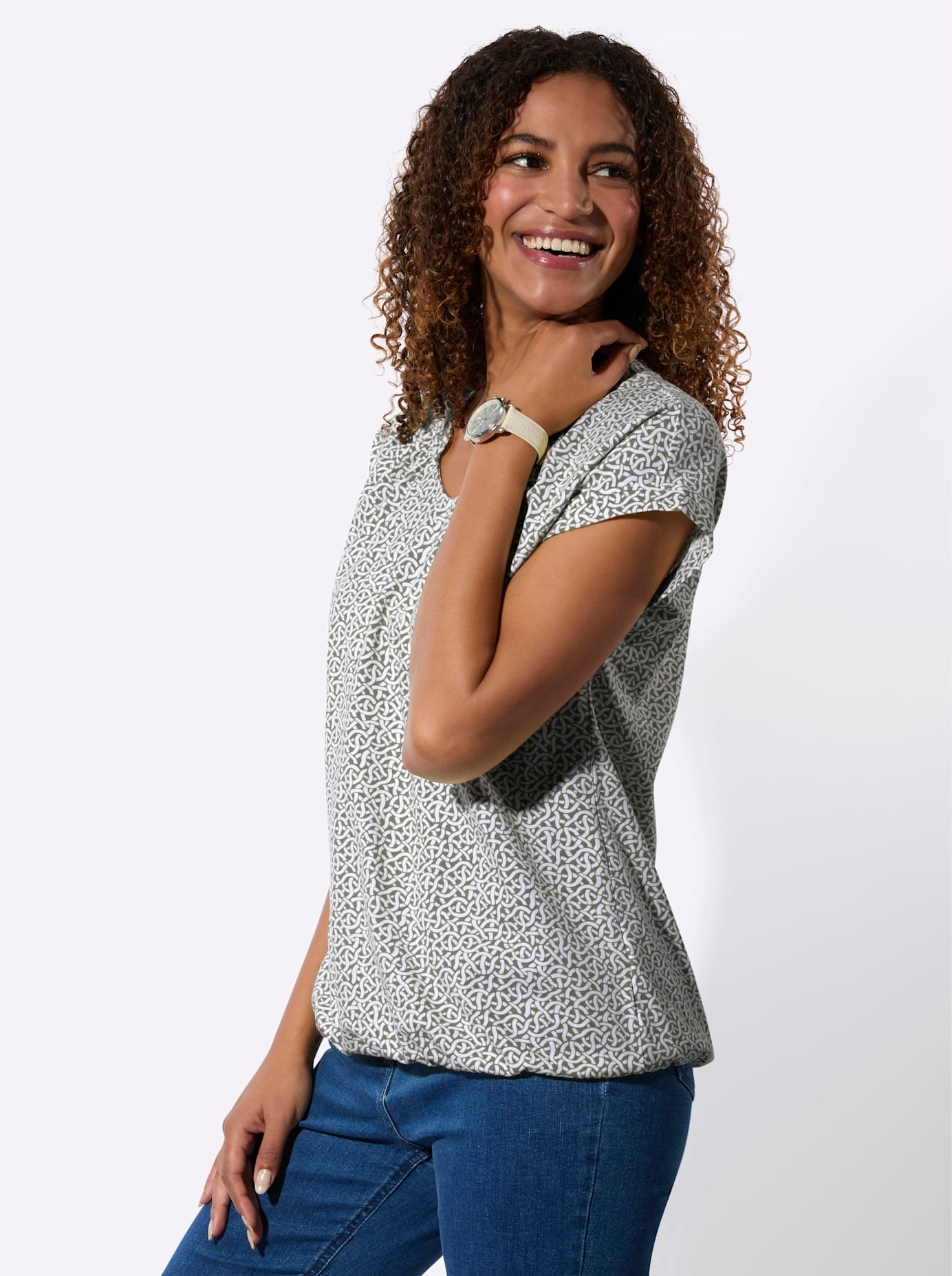 Inspirationen Kurzarmshirt »Kurzarm-Shirt« 1 tlg.