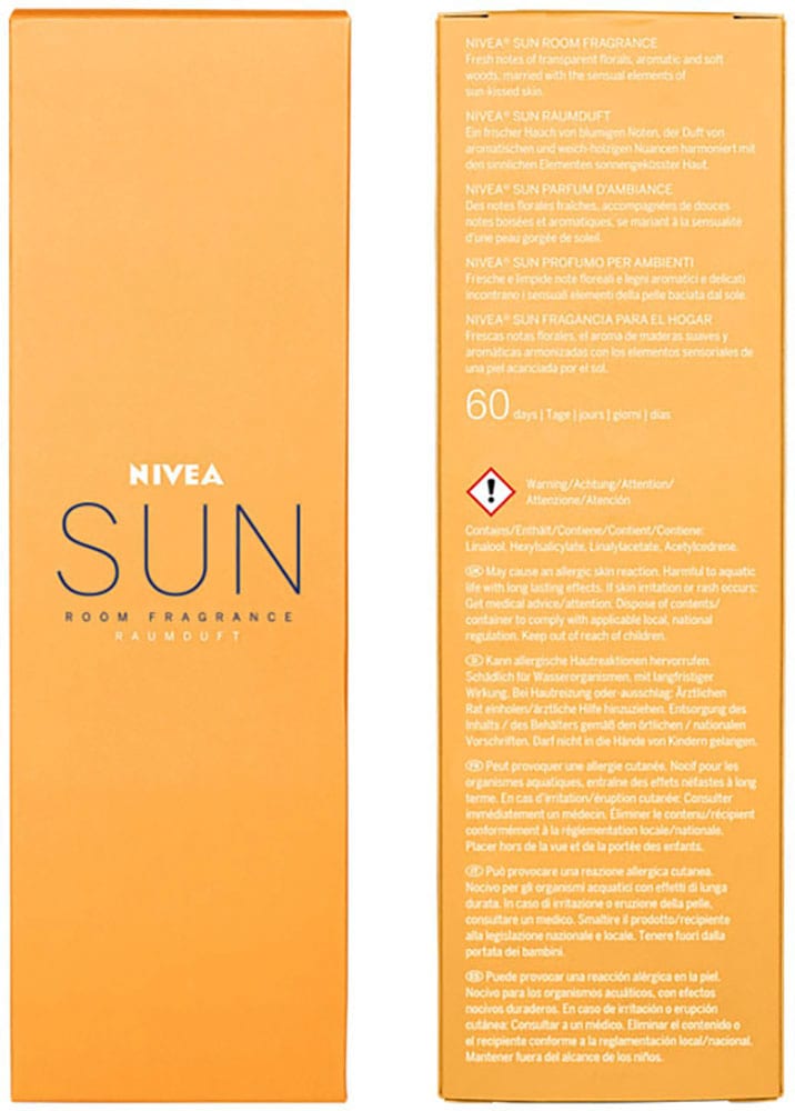 Nivea Sun Raumduft »SUN« mit Ombre-Glas Behälter, für ca. 60 Tage Duftabgabe