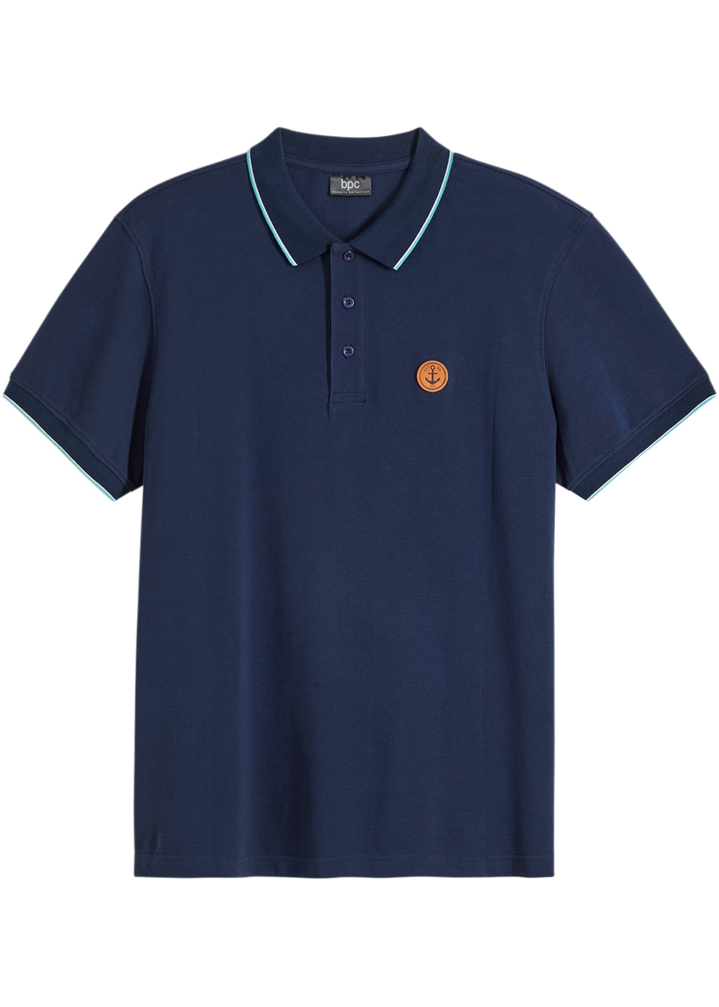bonprix Poloshirt »Piqué-Poloshirt aus reiner Baumwolle« Piqué-Poloshirt aus reiner Baumwolle