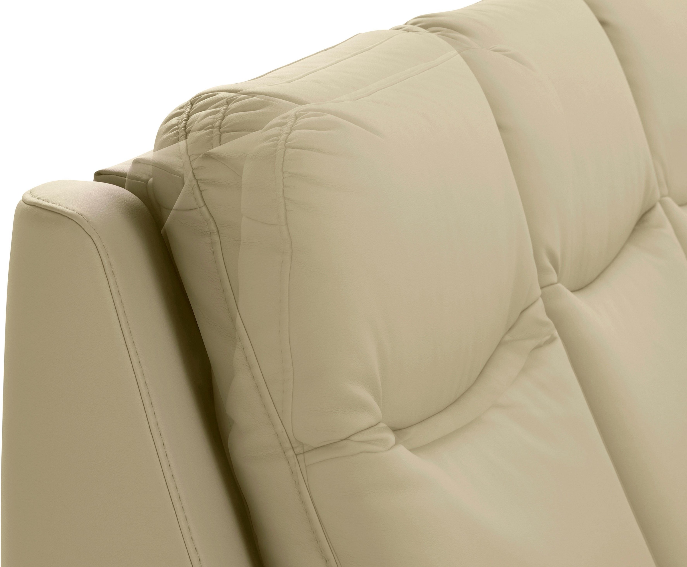 sit&more 3-Sitzer »Boccaccio«, inklusive Federkern und Kopfteilverstellung