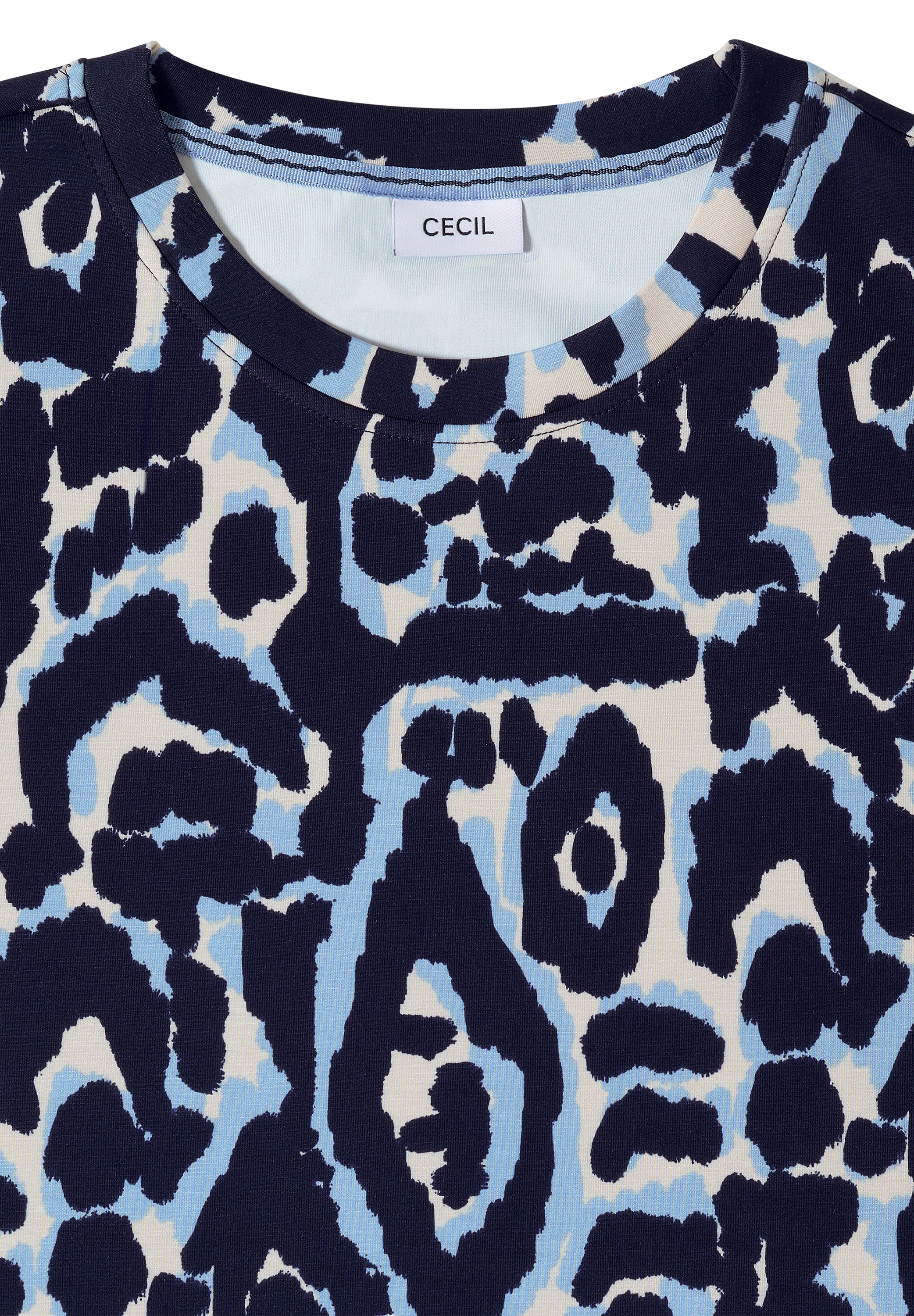 Cecil T-Shirt, mit All-Over Print