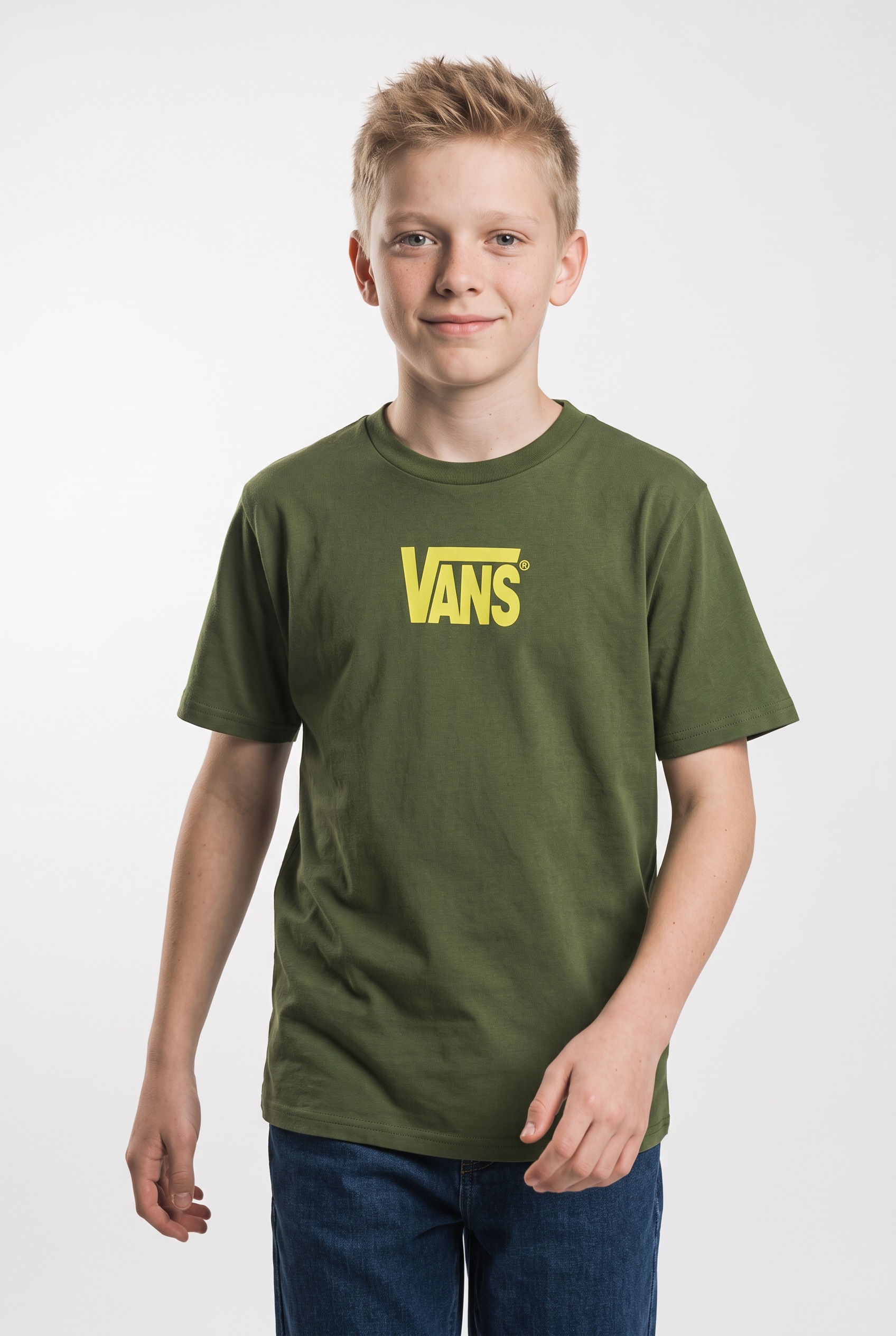 Vans »STRETCH LOGO SS« Kurzarm, für aktive Children, aus Baumwolle