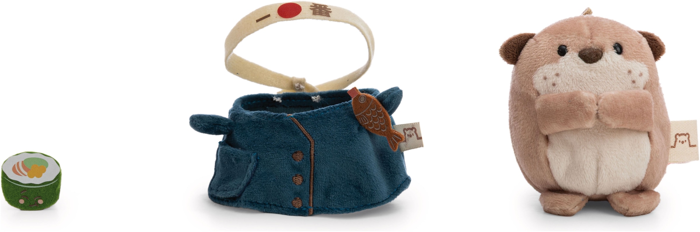 Nici Kuscheltier »mymochi, Otter Jiro, 8 cm« in Geschenkbox