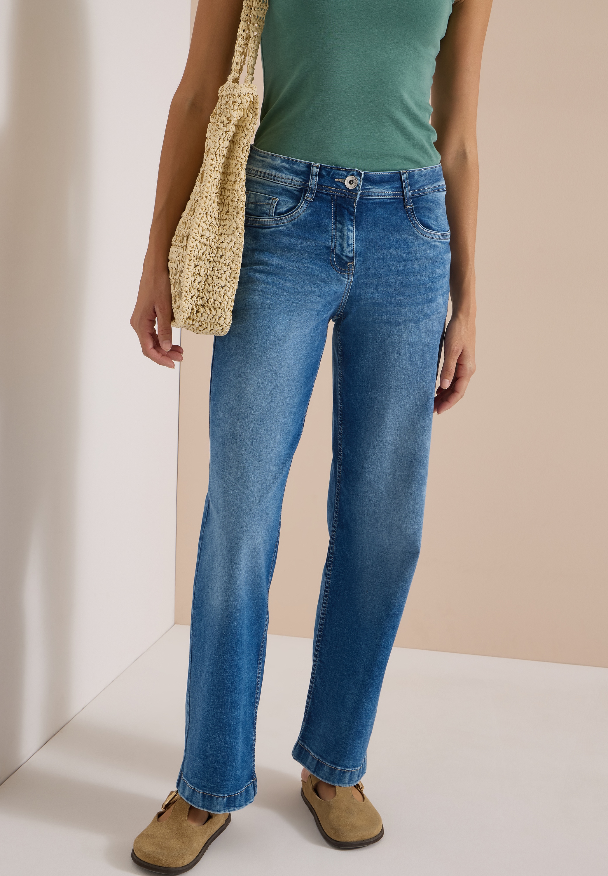 Cecil Loose-fit-Jeans »Style Neele« mit Stretch