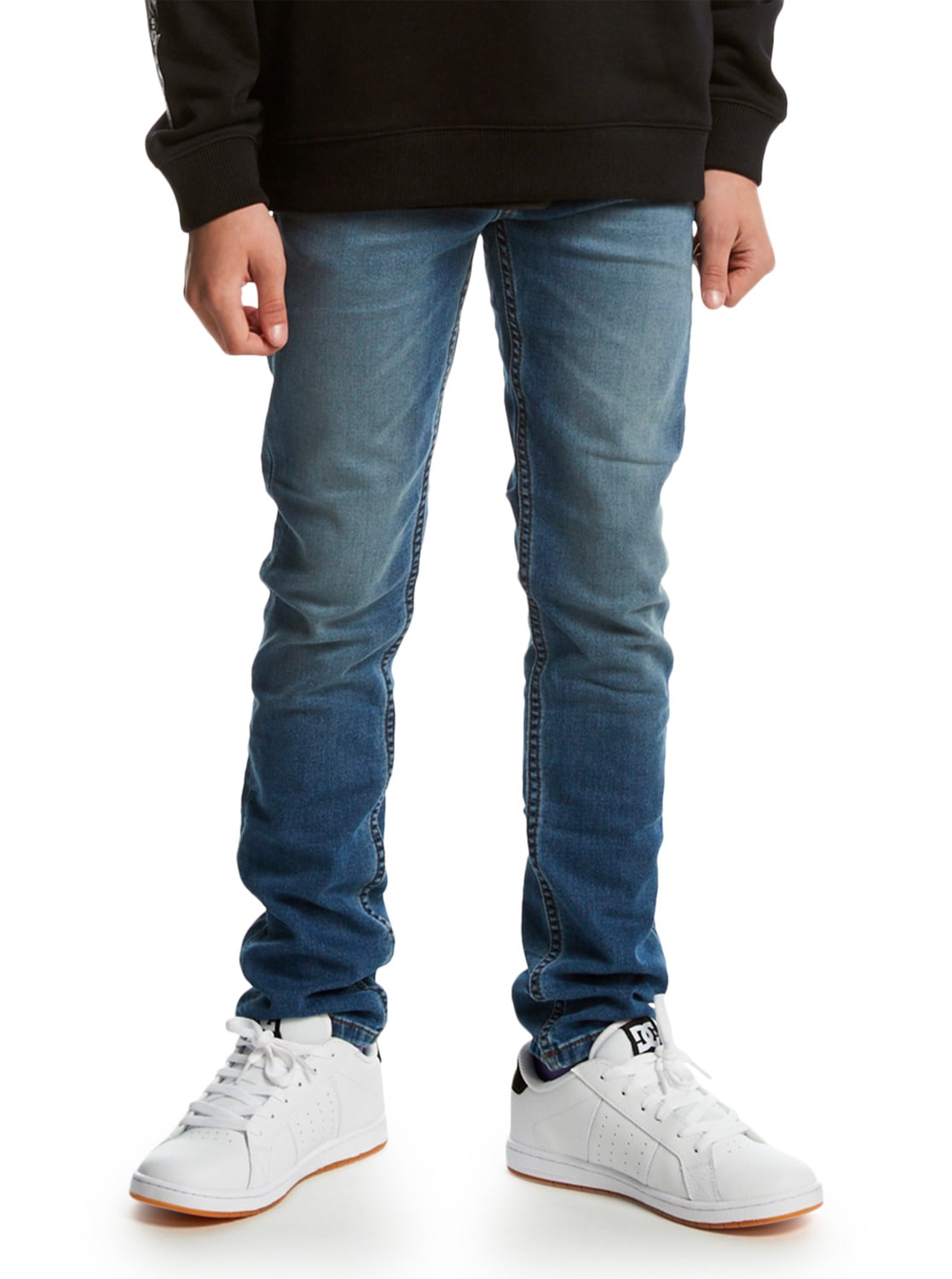 Straight-Jeans »Voodoo Fleece Aged«