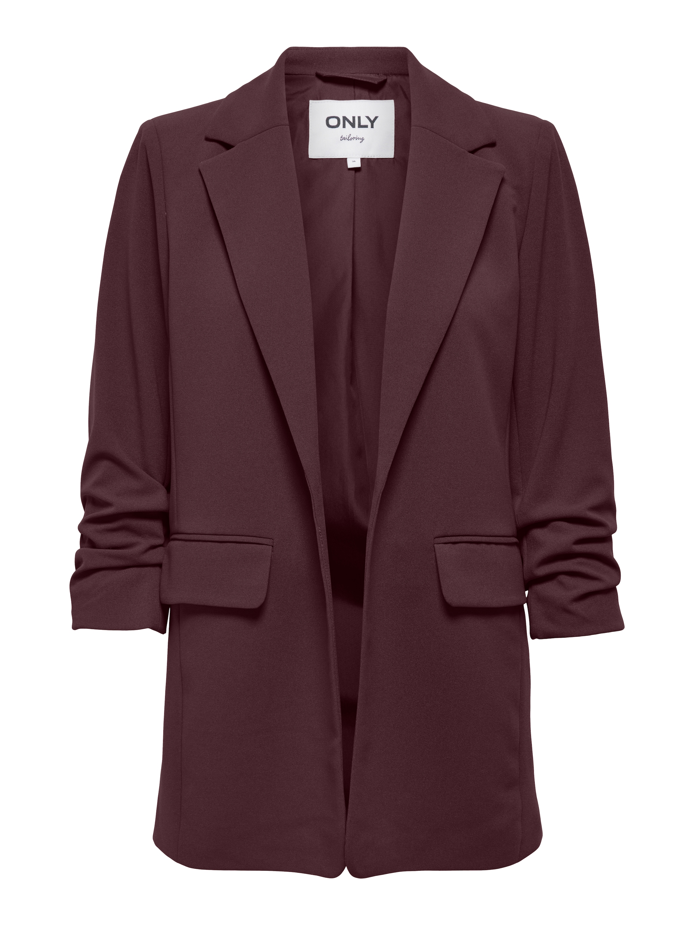 ONLY Longblazer »ONLKALINA 3/4 OPEN BLAZER CC TLR« Materialmix, loose fit