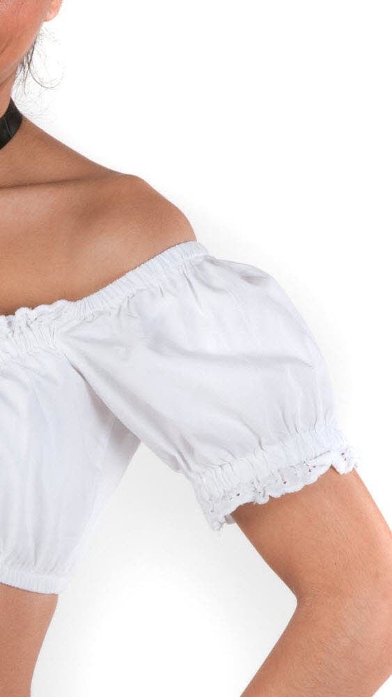 Nübler Trachtenbluse »Dirndlbluse kurzarm Cleopatra«