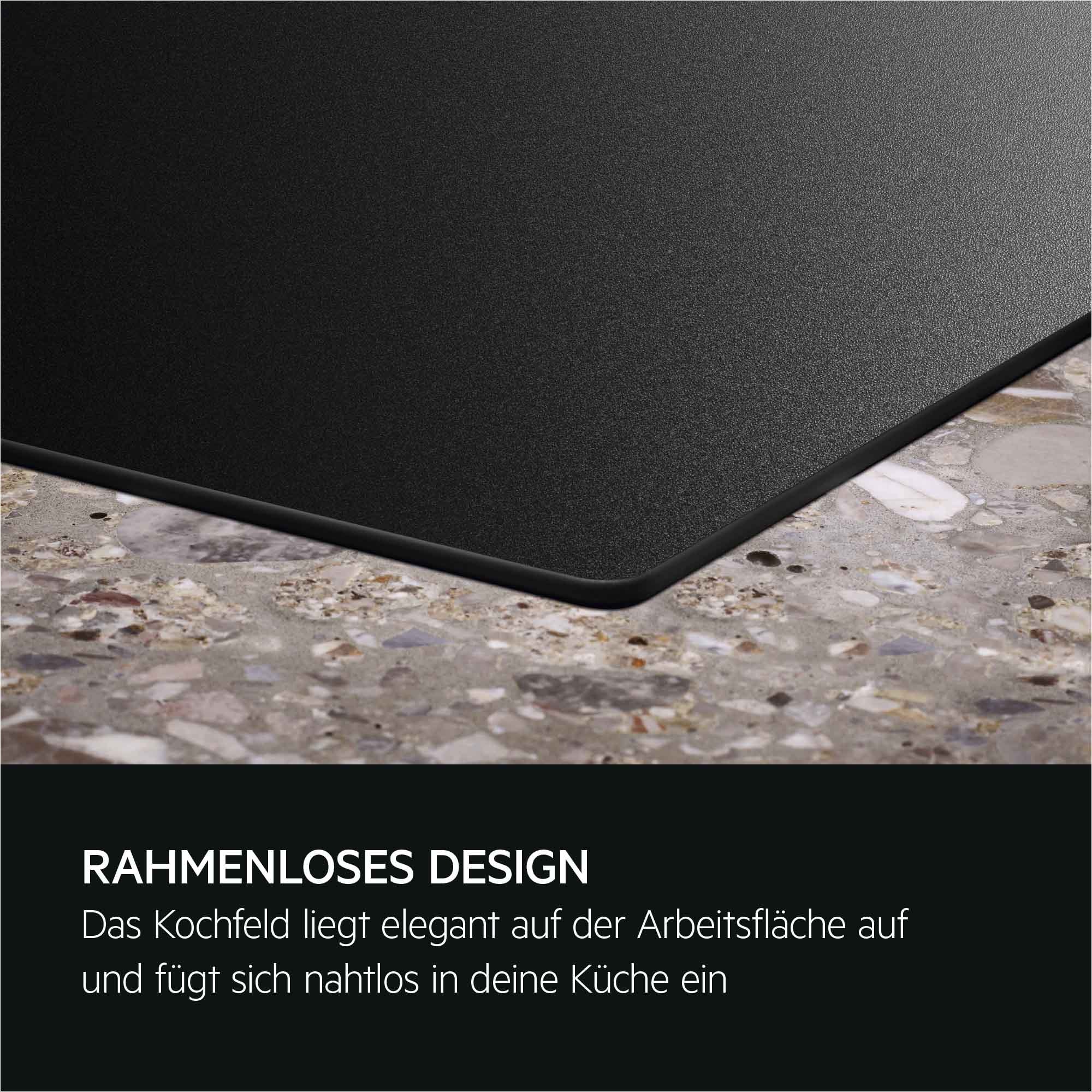 AEG Induktions-Kochfeld »TK85IM0FSZ« AEG SaphirMatt® 10× Kratzresistenz & Anti‑Fingerprint, Made in Germany