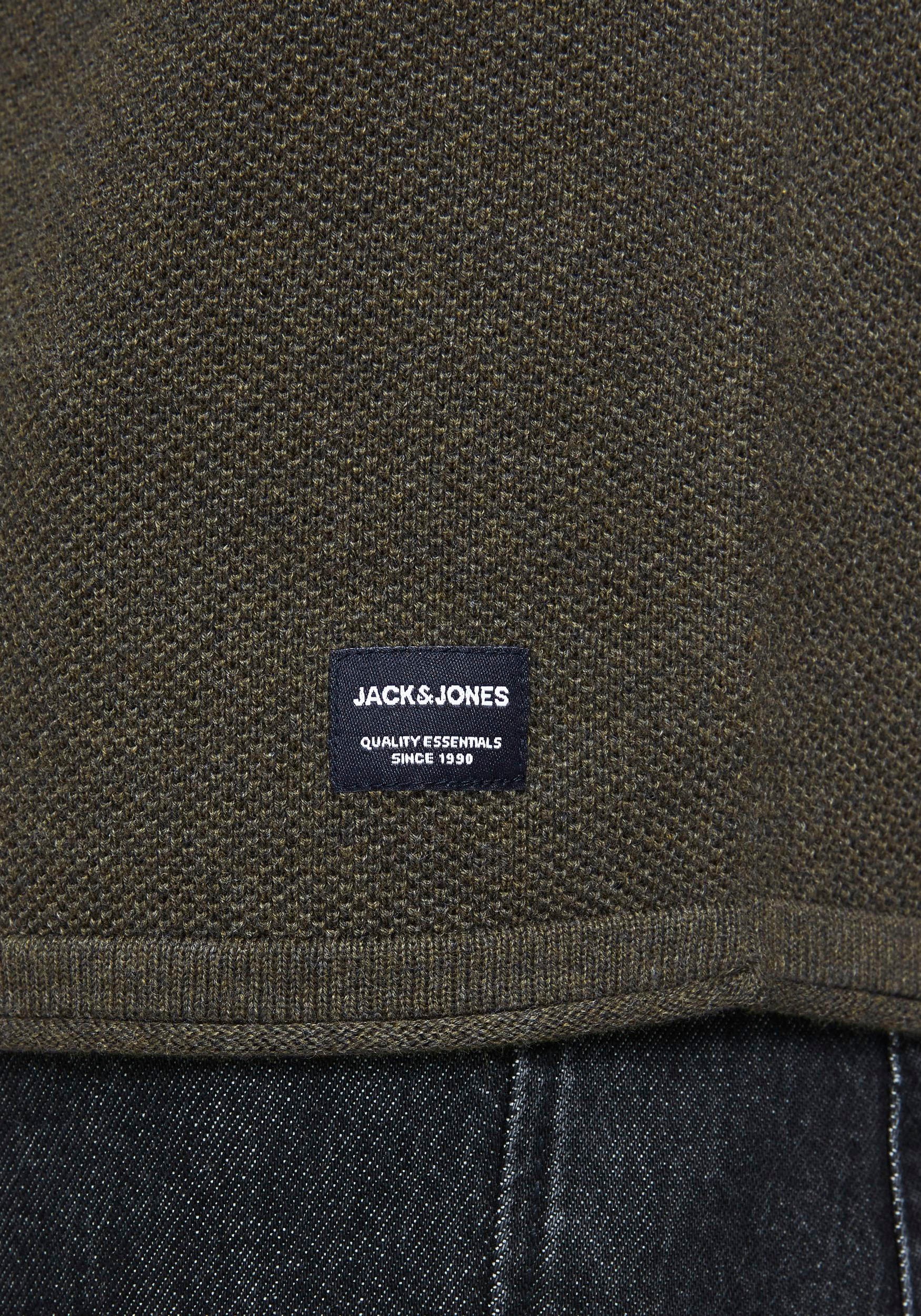 Jack & Jones Rundhalspullover »HILL KNIT«