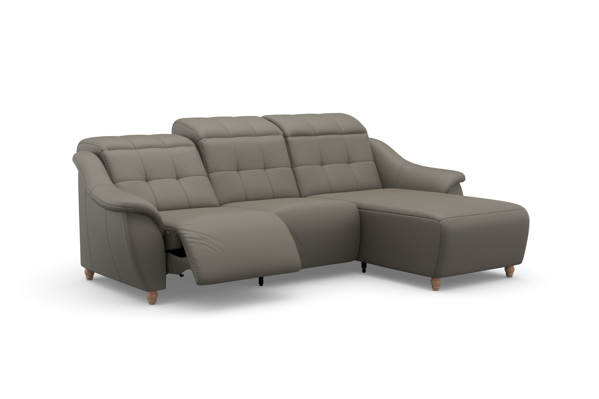 Home affaire Ecksofa »Boston L-Form«, (2 St.), Kopfteilverstellung an jeder Sitzfläche, wahlweise Relaxfunktion