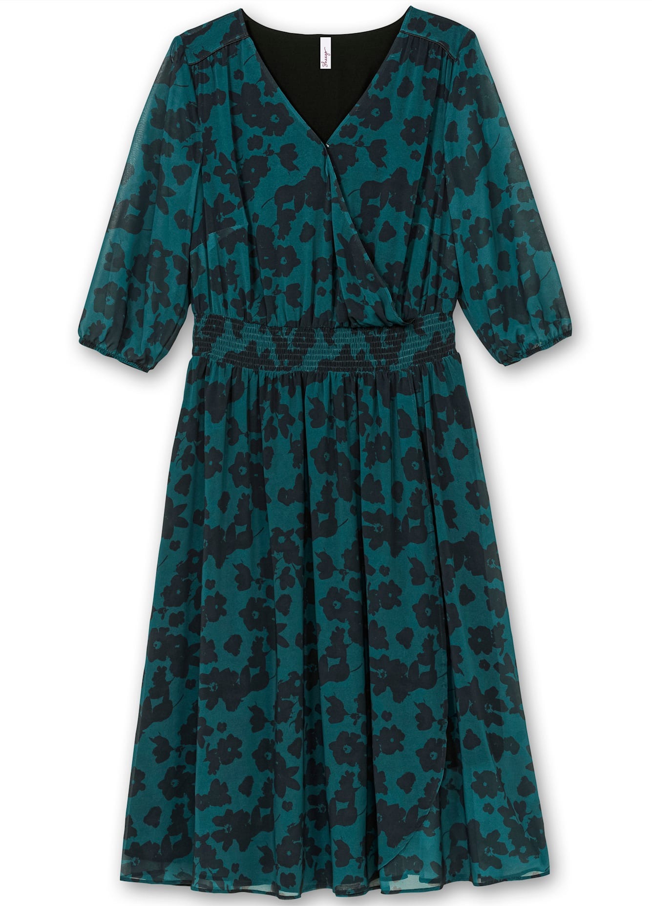 Sheego Chiffonkleid »Chiffonkleid«