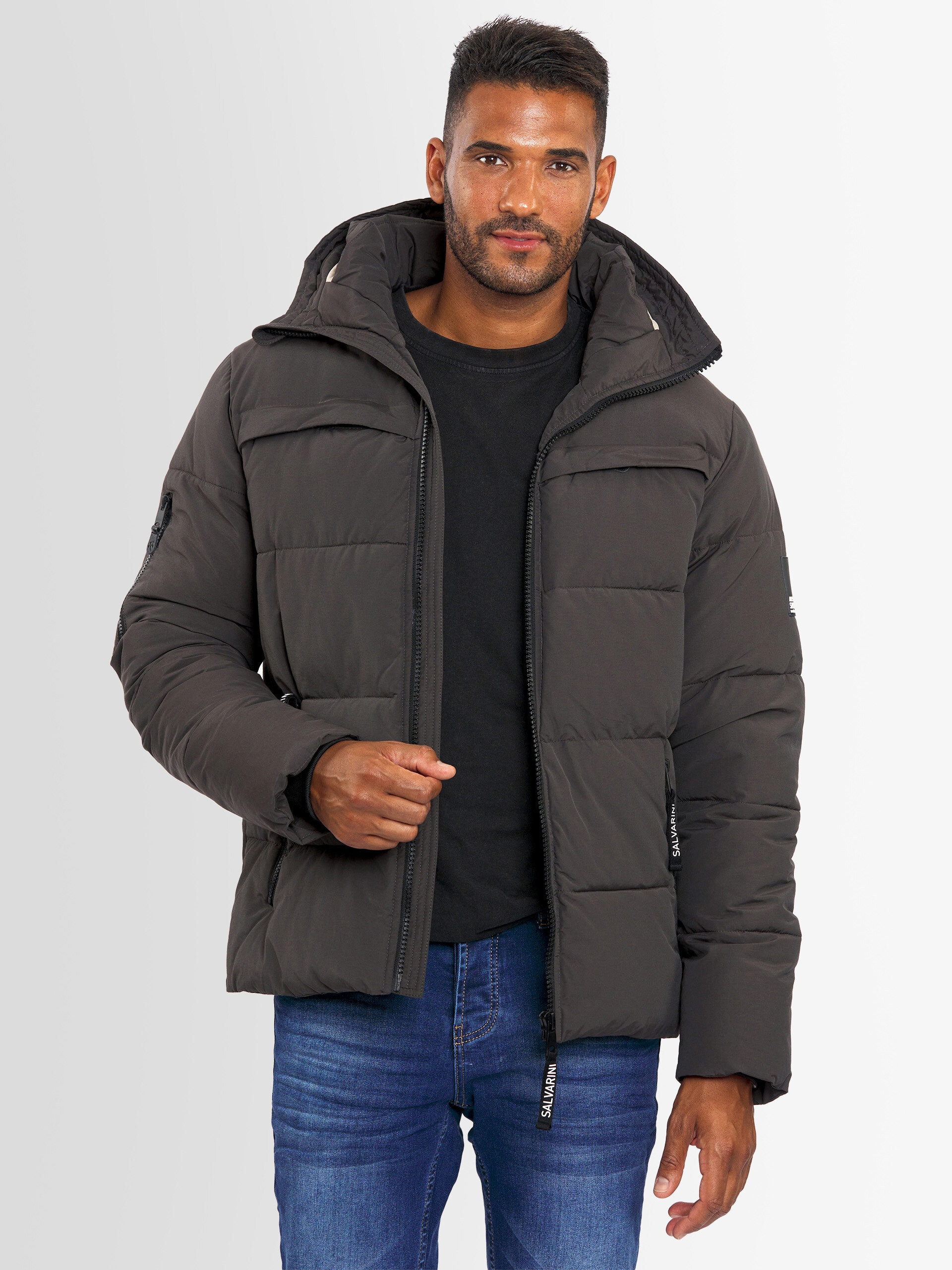 Alessandro Salvarini Winterjacke »A. Salvarini Herren Winter Steppjacke AS334«