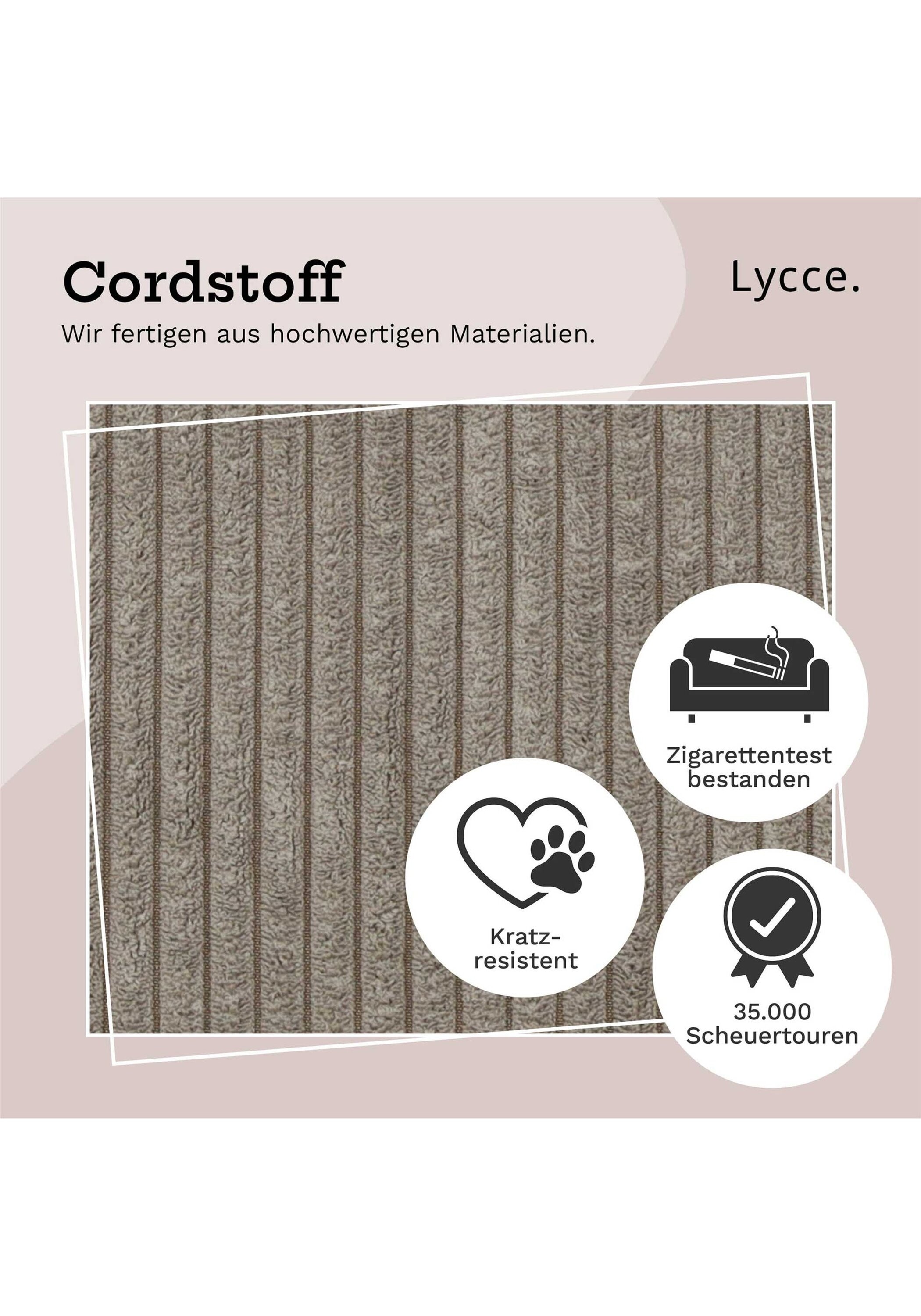 Lycce Aufbewahrungsbox »Aufbewahrungskorb Faltbare Aufbewahrungsbox Cord 2P 2er Pack«